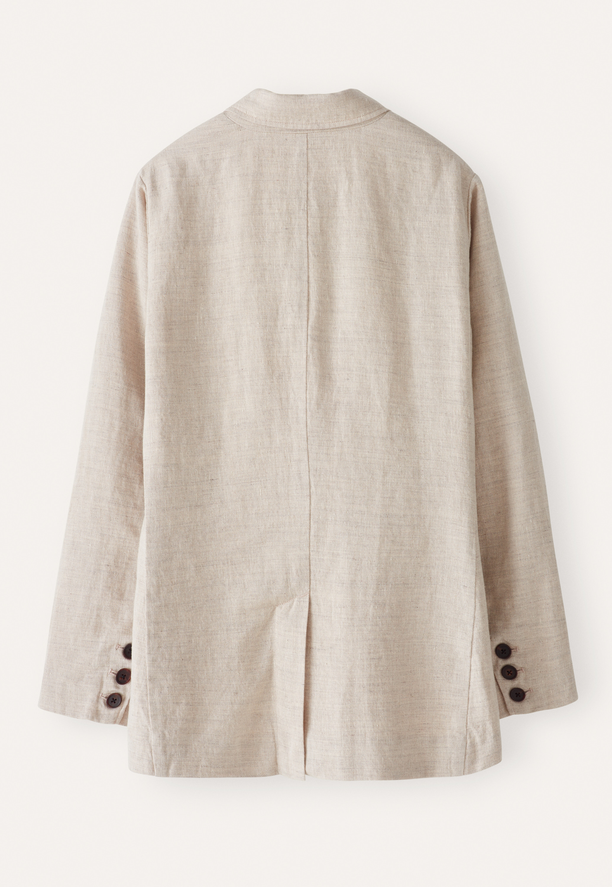 Poetry - Linen & wool double-breasted jacket