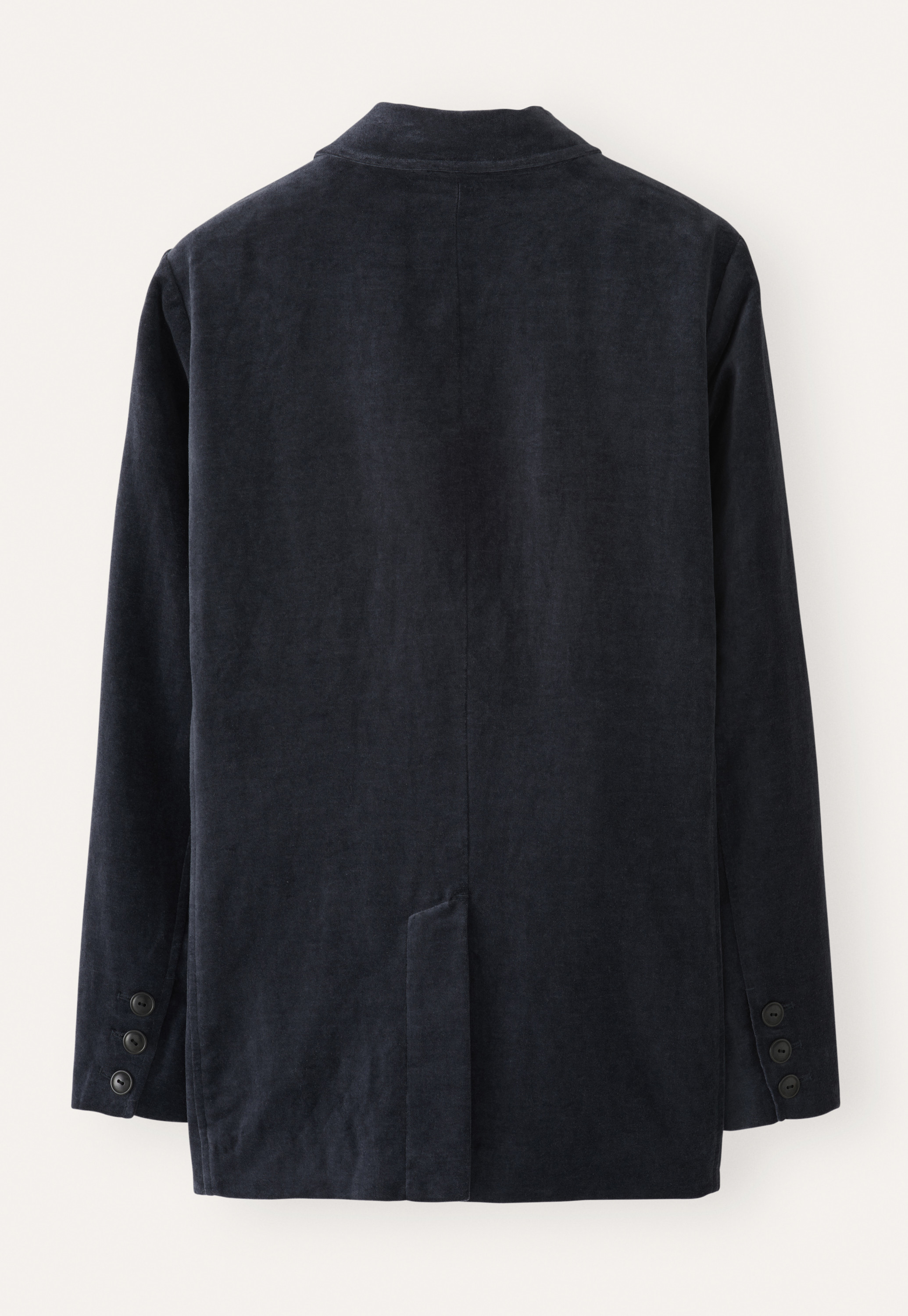 POETRY - Linen & cotton velvet long jacket