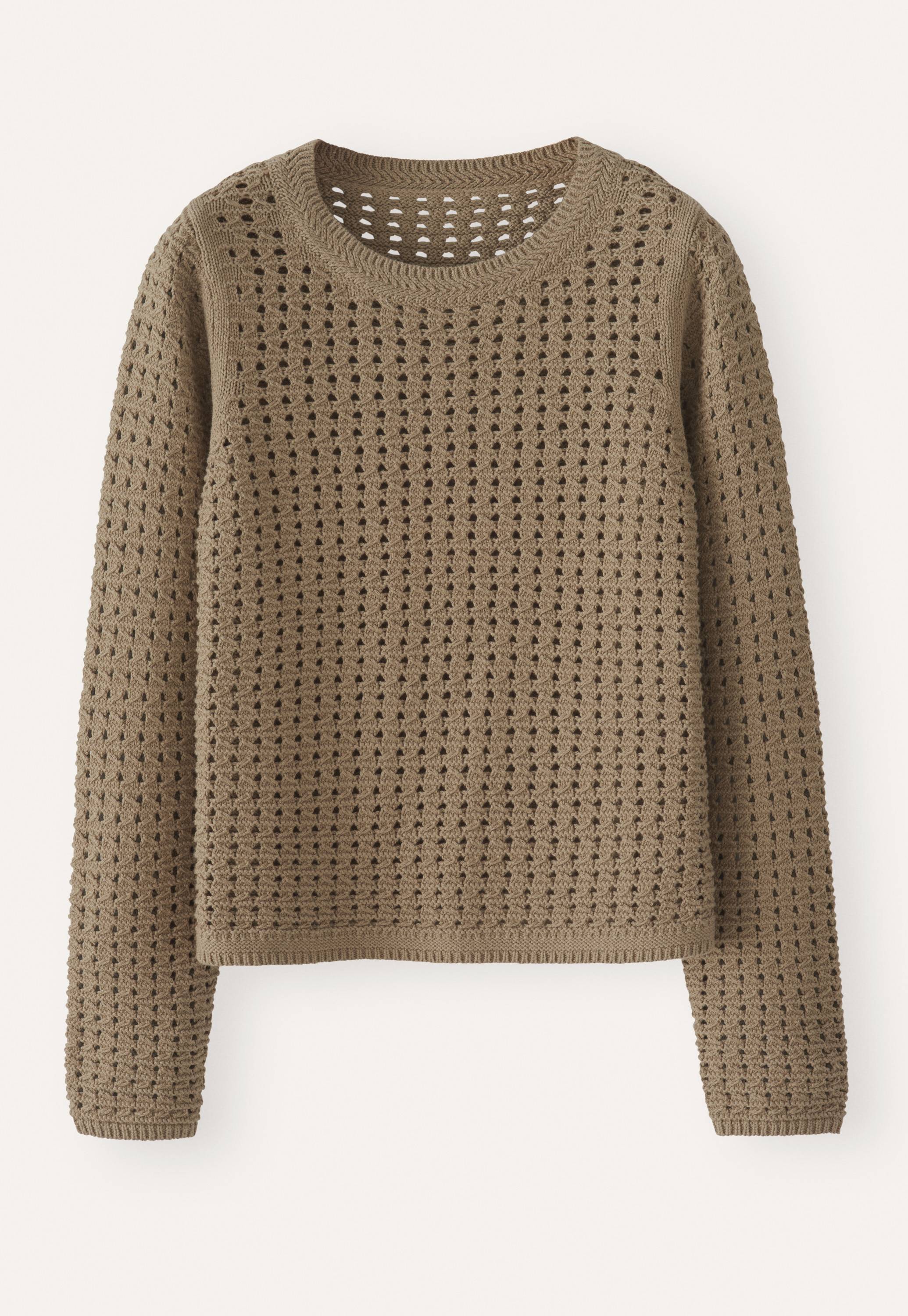 POETRY - Cotton tape crochet sweater