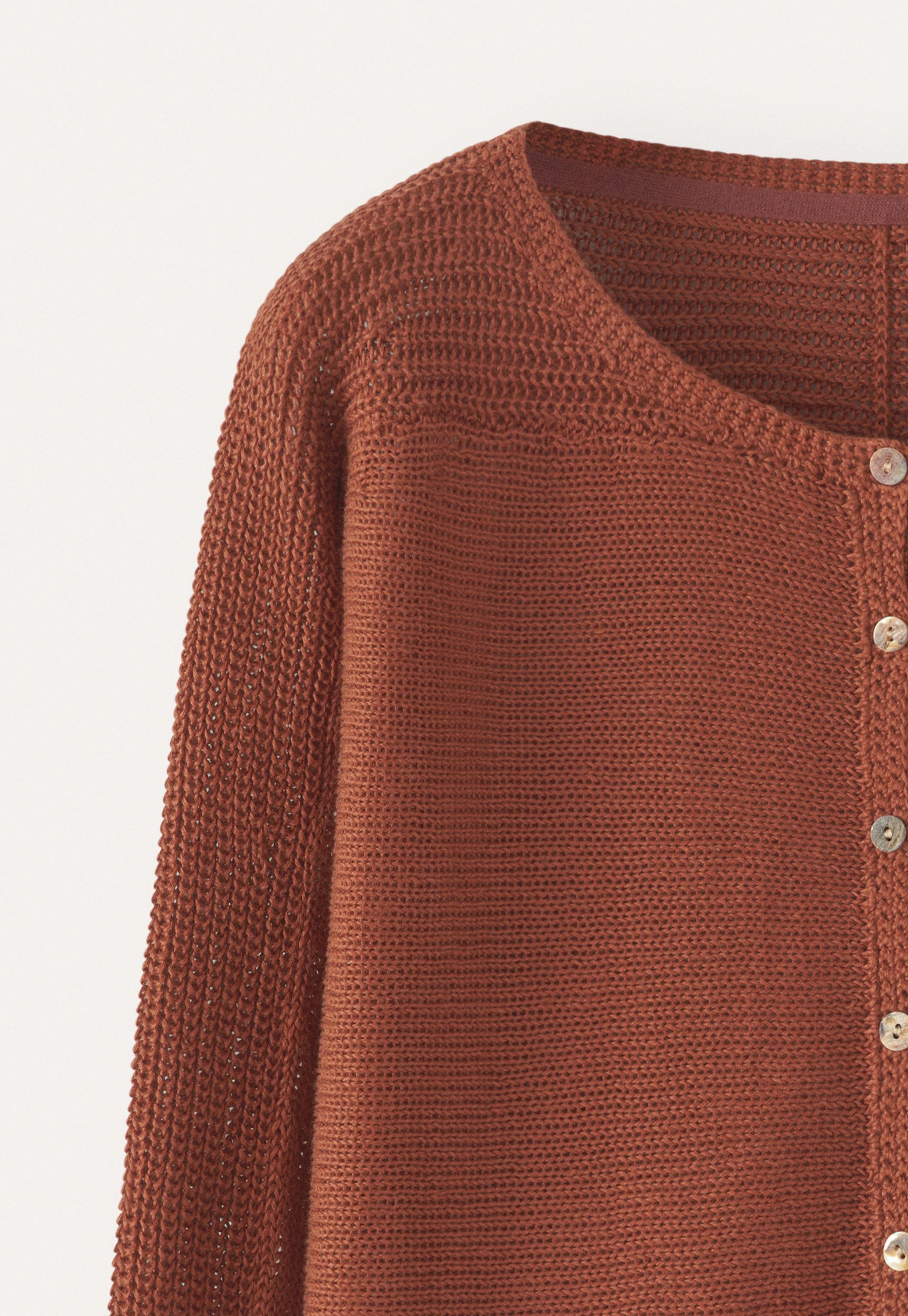 POETRY - Linen dolman-sleeve cardigan