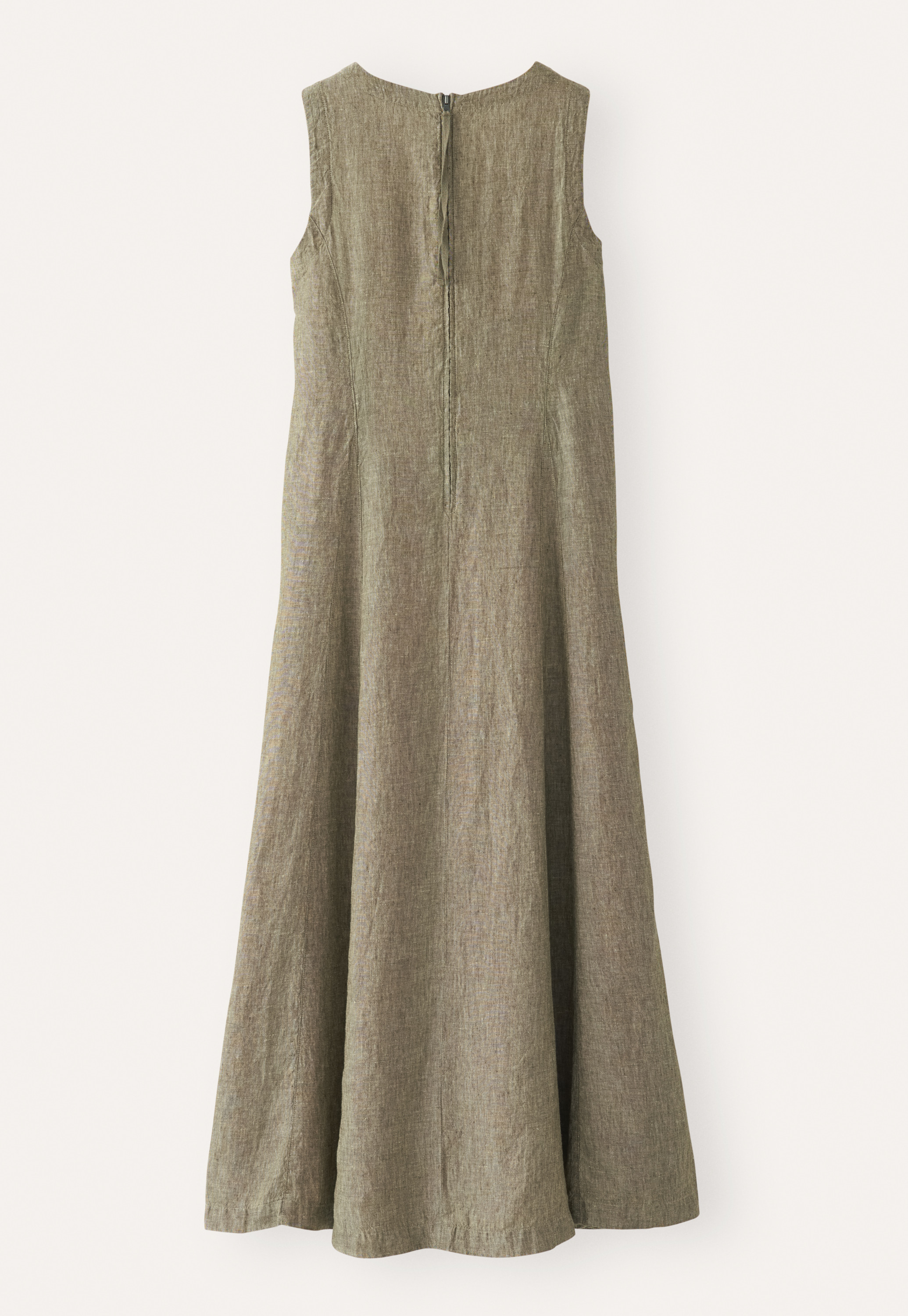 POETRY - Sleeveless v-neck linen dress