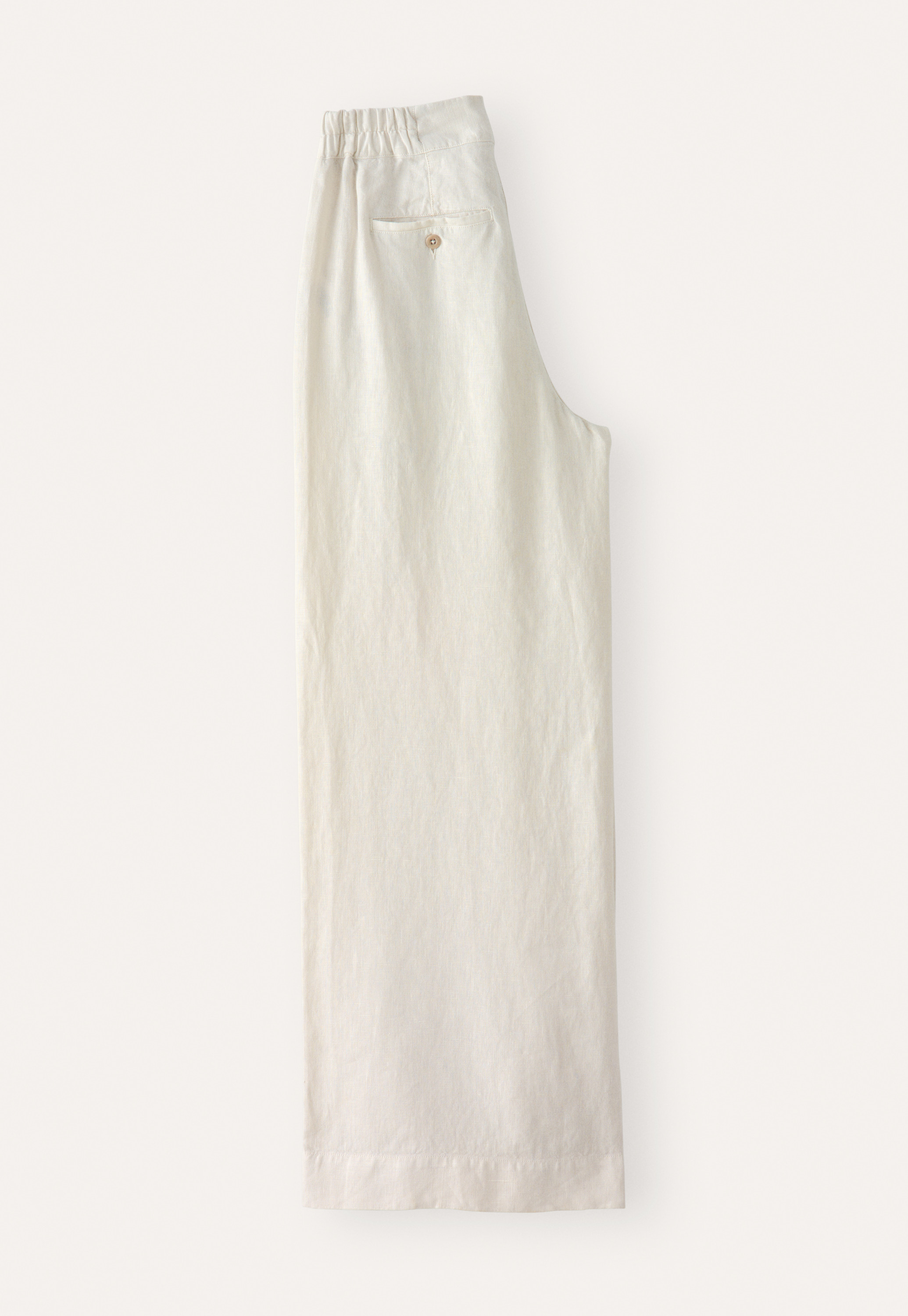 POETRY - Wide-leg heavy linen trousers