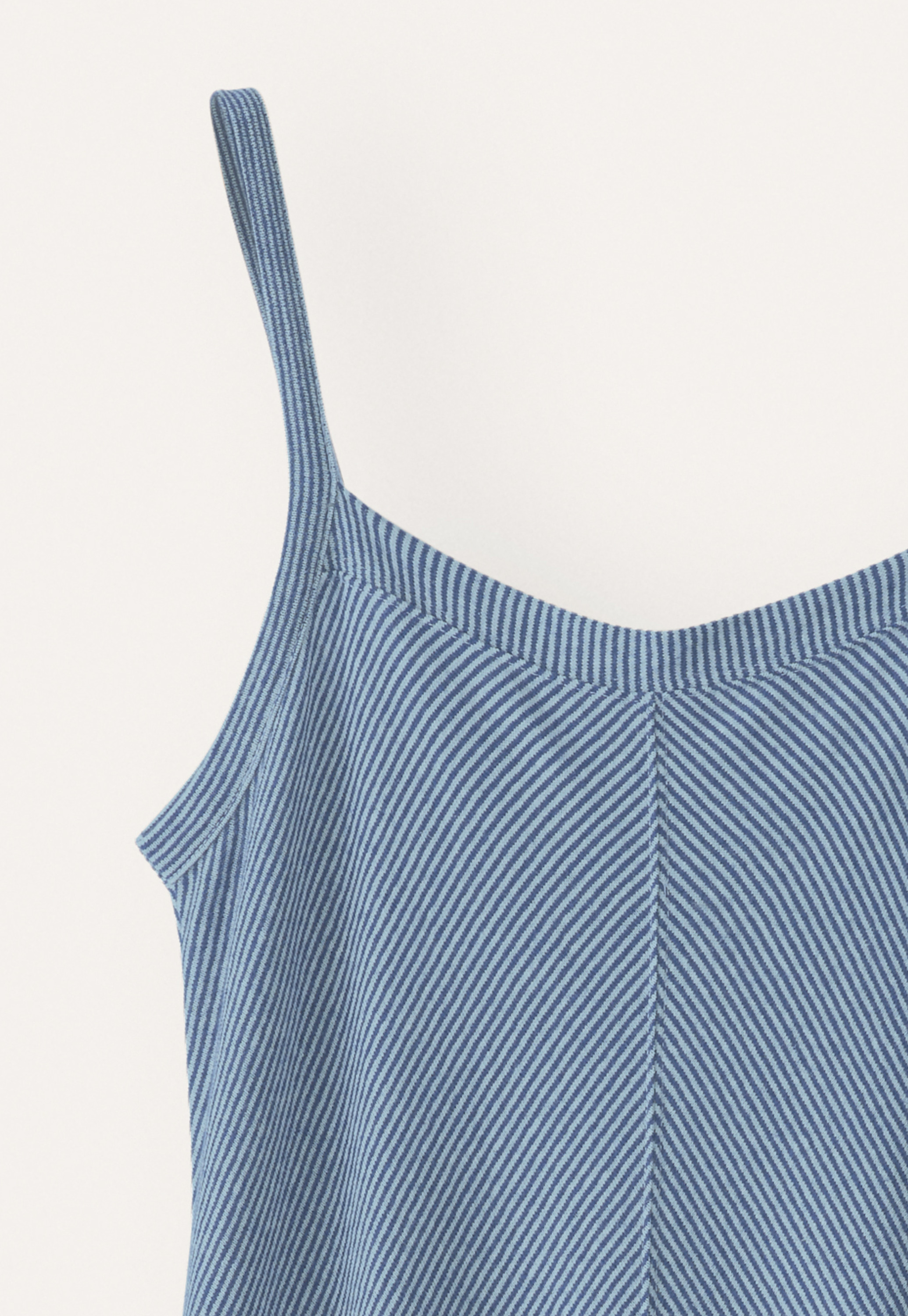 POETRY - Hemp & cotton striped jersey dress