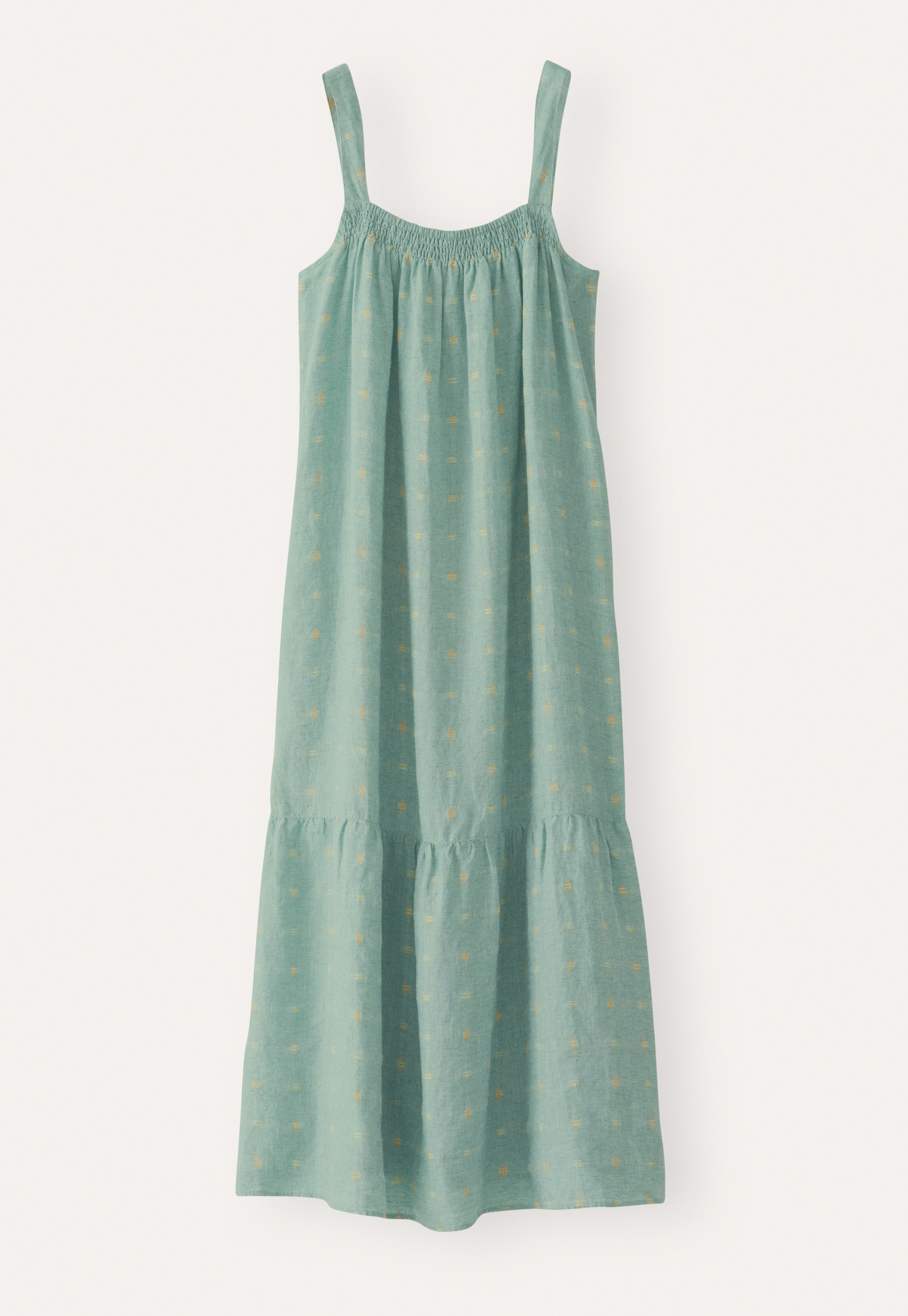 lace olive green dress Mint Green Floral Print Smocked V-Neck Maternity Dress – PinkBlush main image 1
