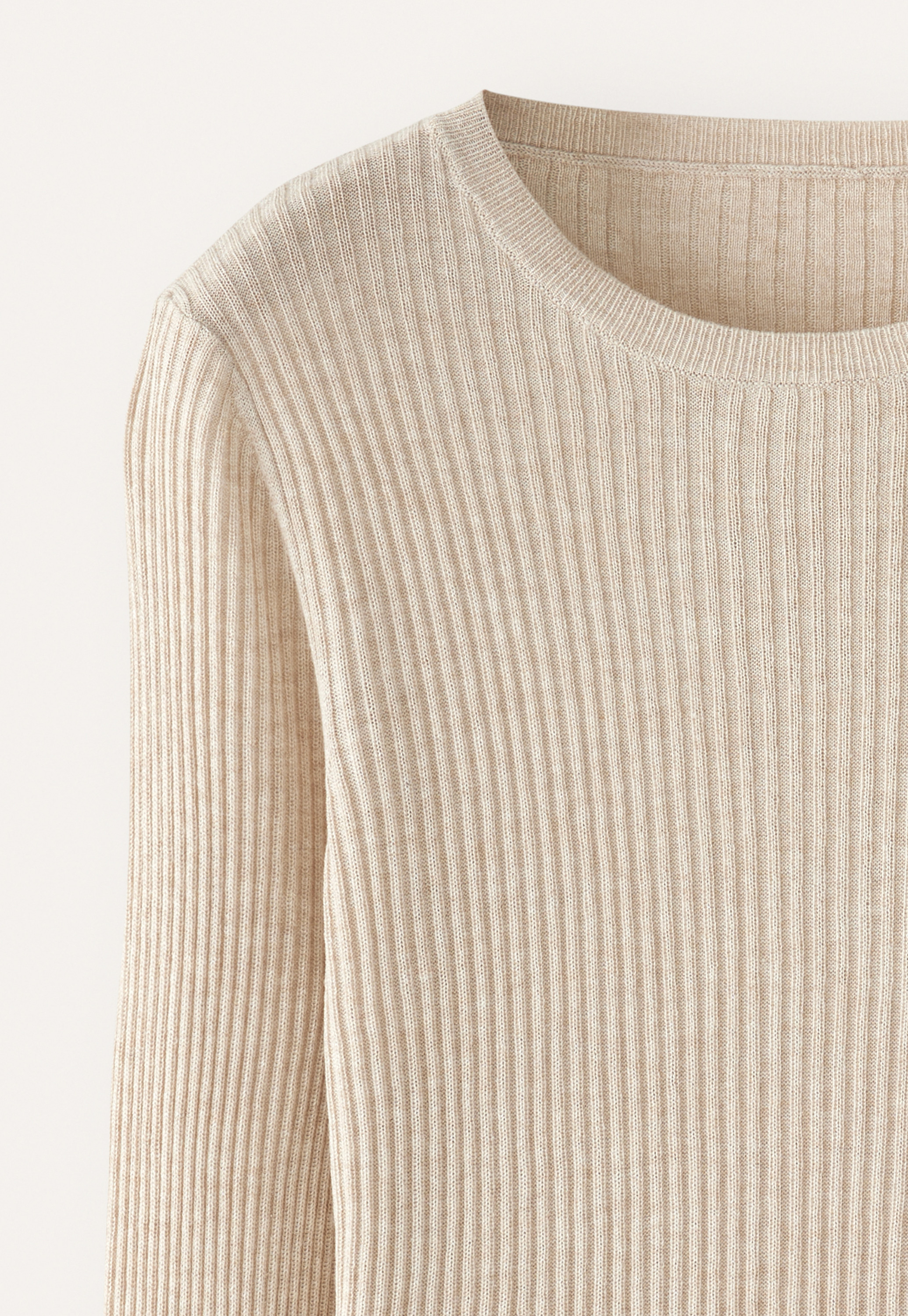 Poetry Silk cashmere rib sweater