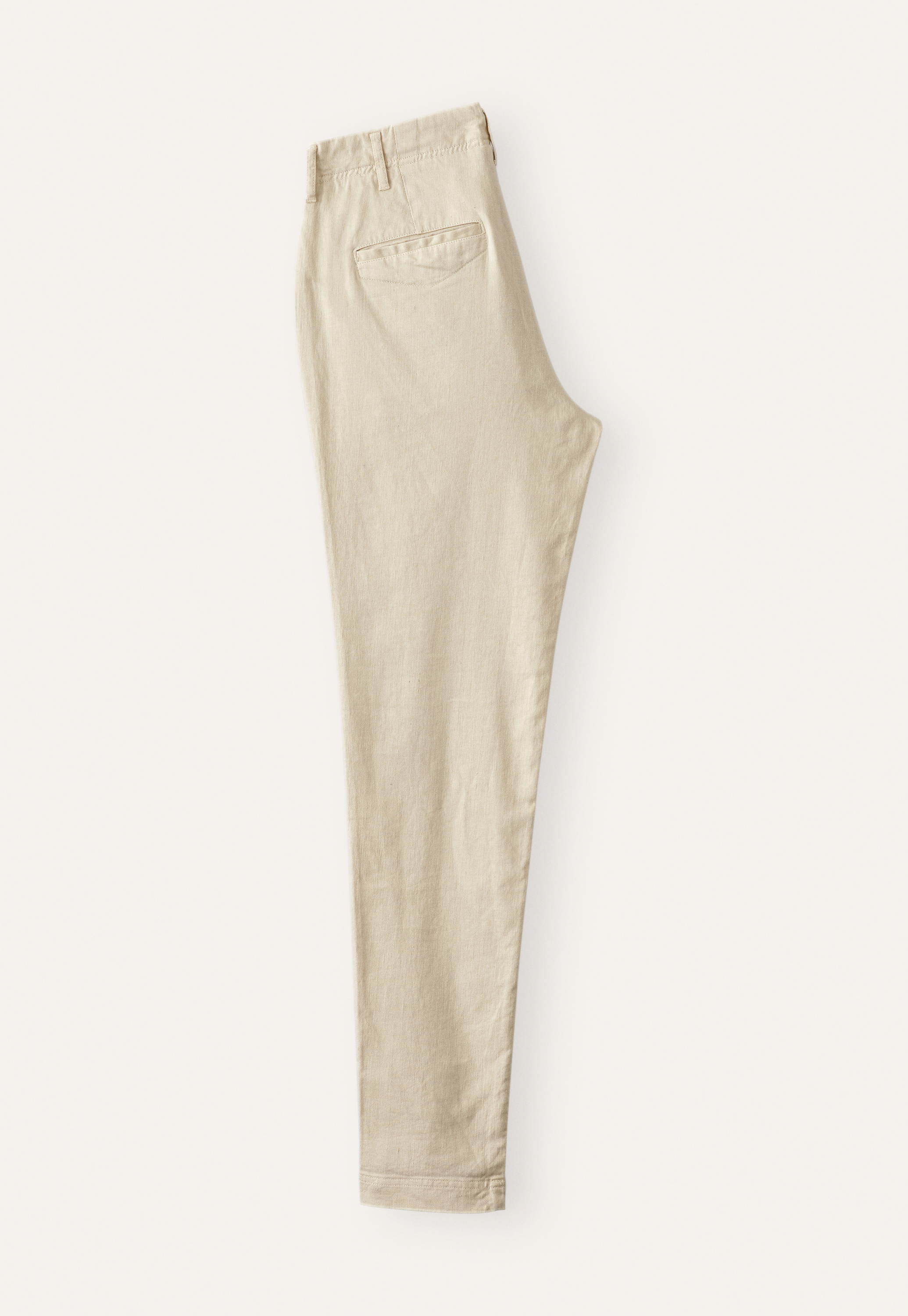 Poetry - Slim-leg linen cotton trousers