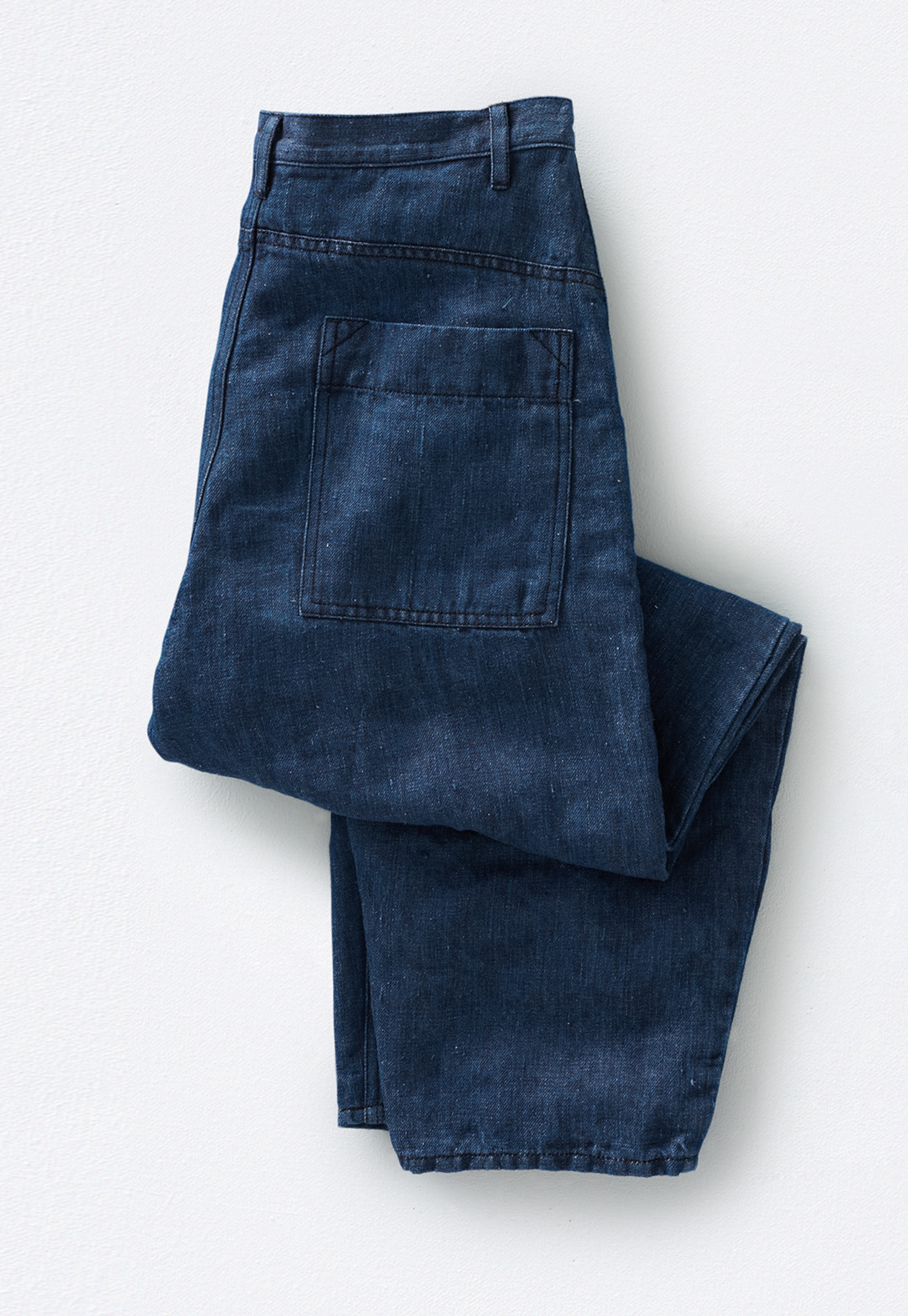 Poetry - Indigo linen trousers