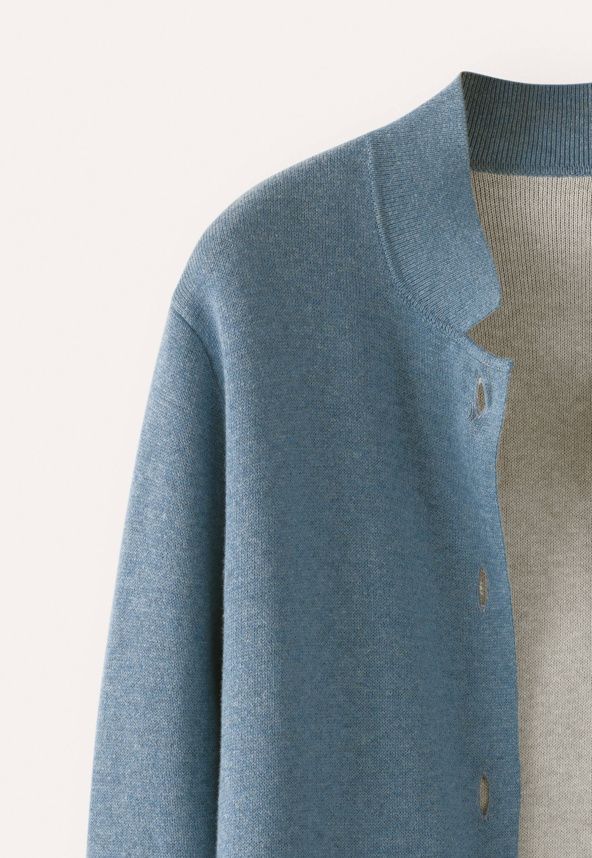 knitted cotton jacket
