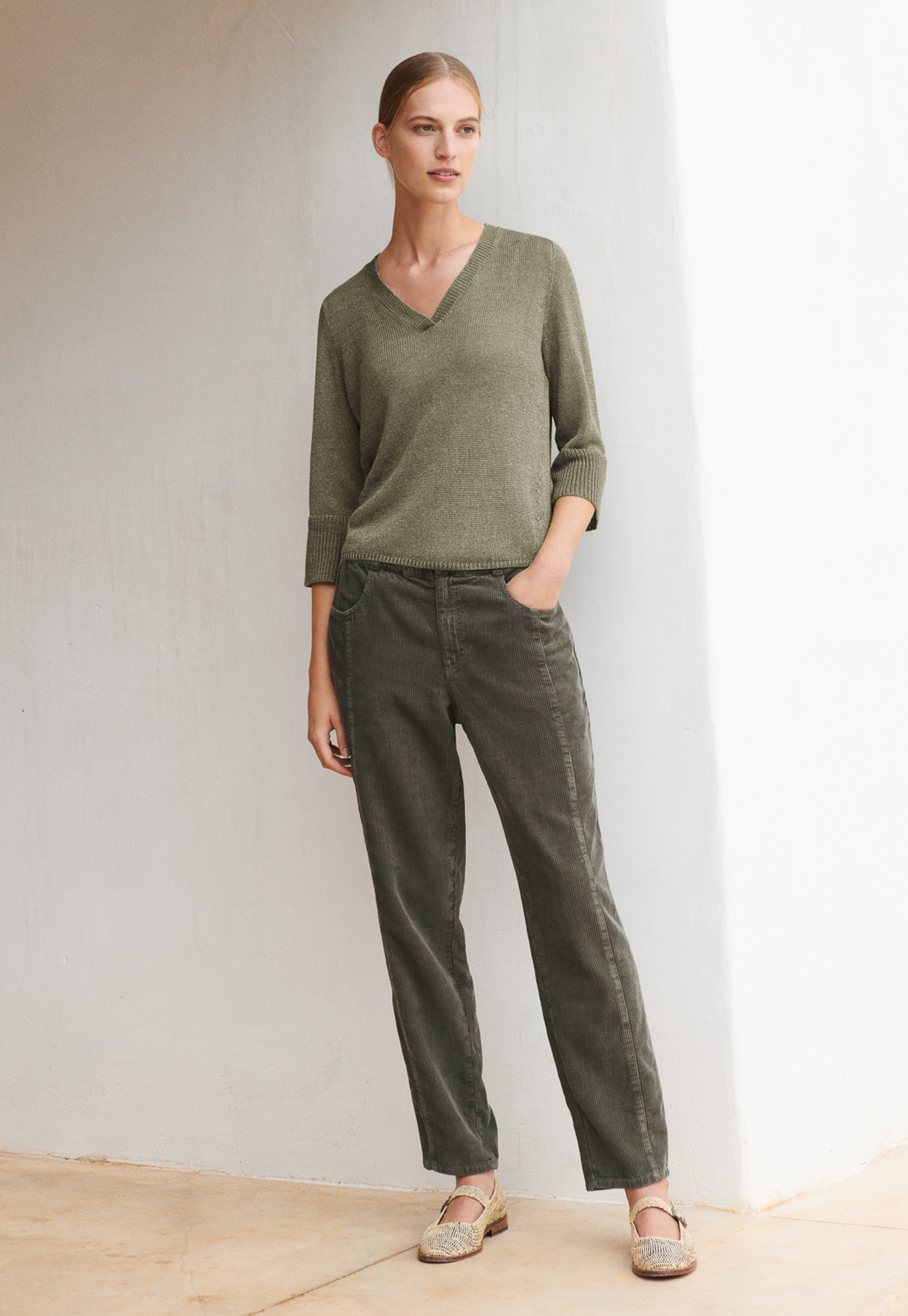 Poetry - Relaxed cord trousers