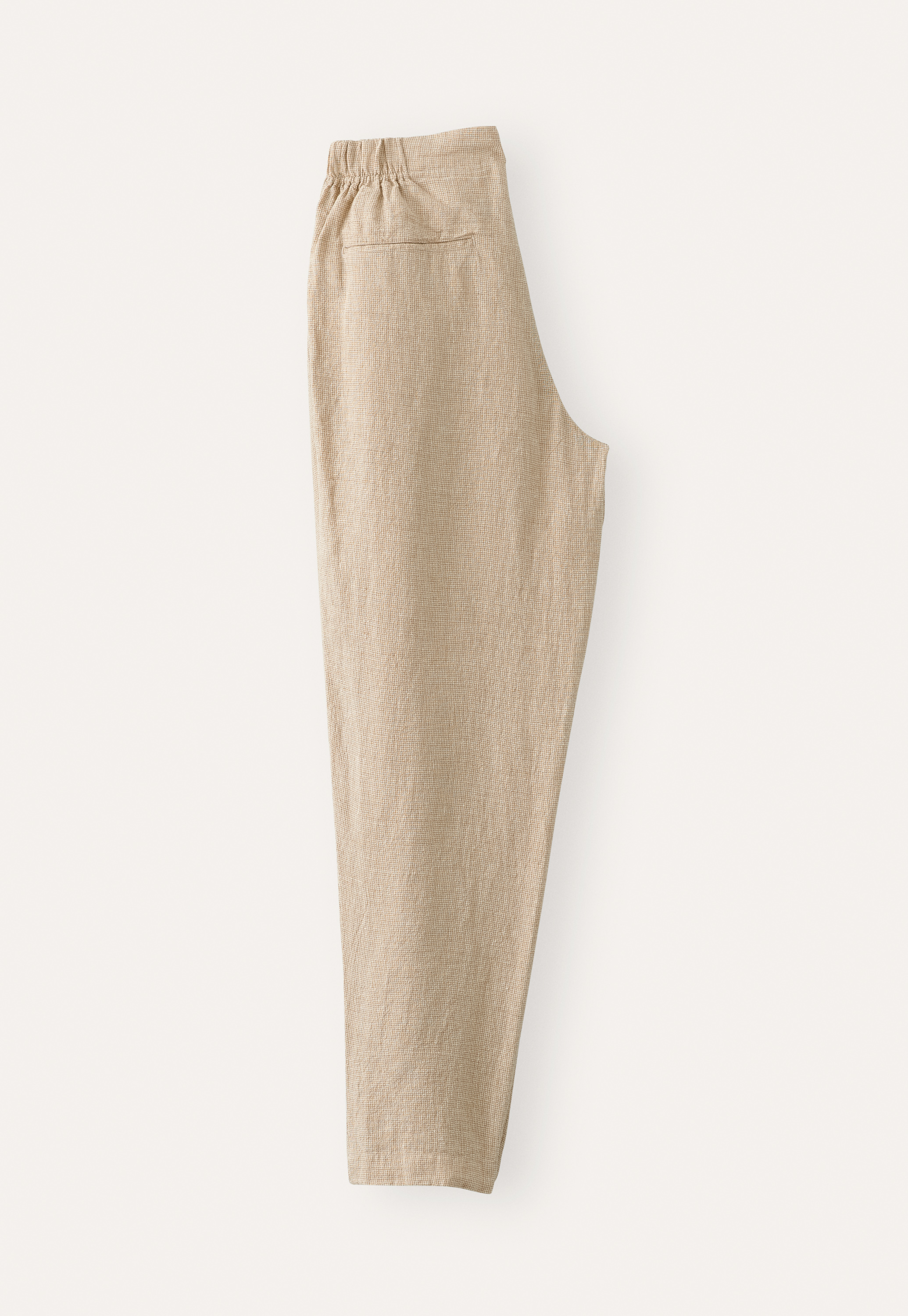 Poetry - High-twist linen tapered trousers
