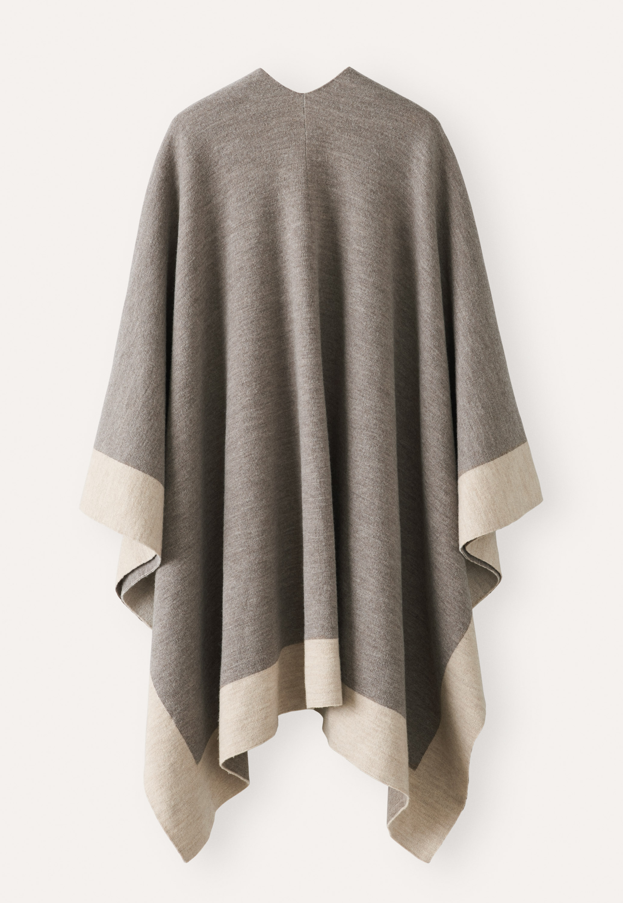 boiled wool cape