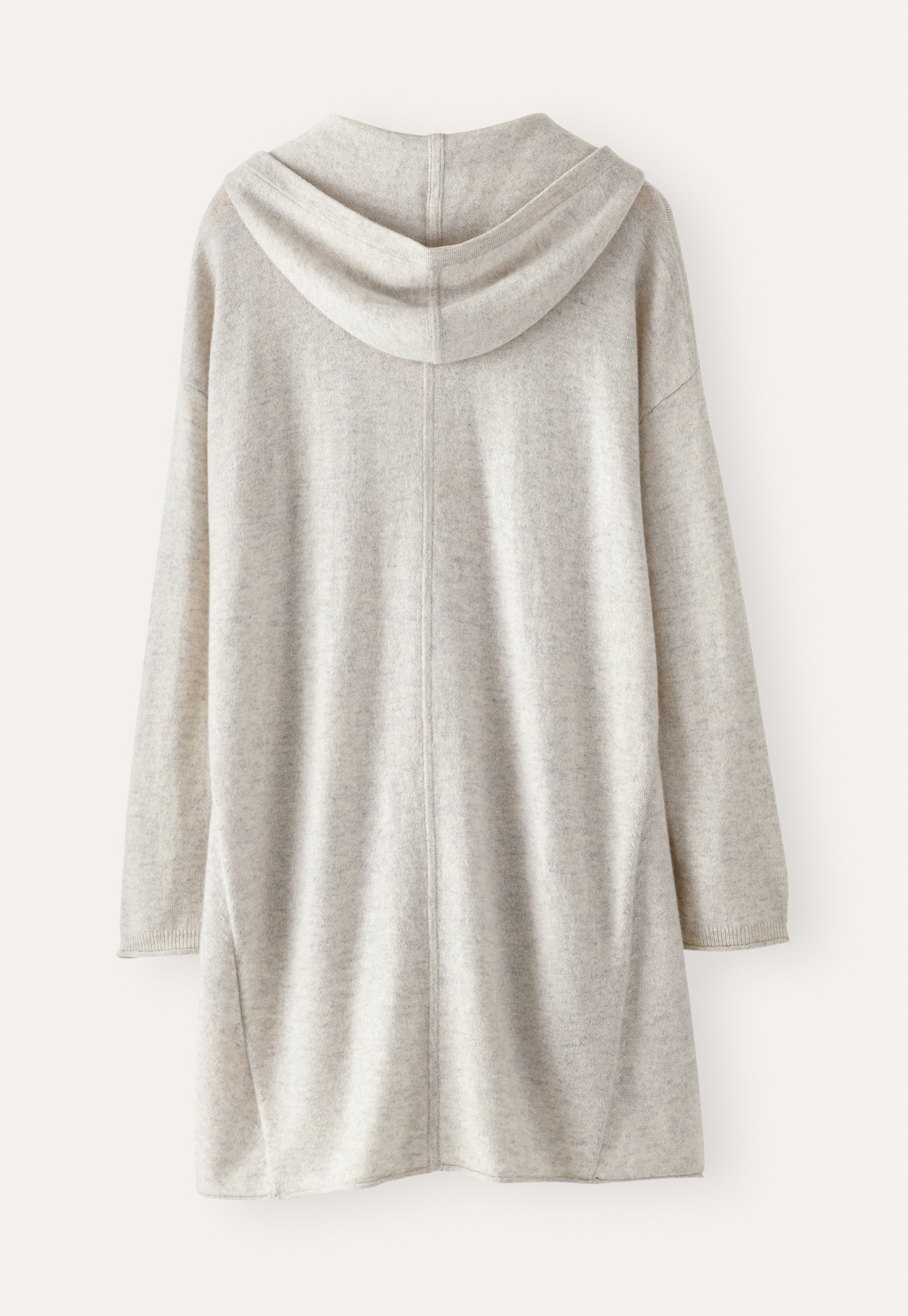 Poetry - Longline cashmere hooded cardigan