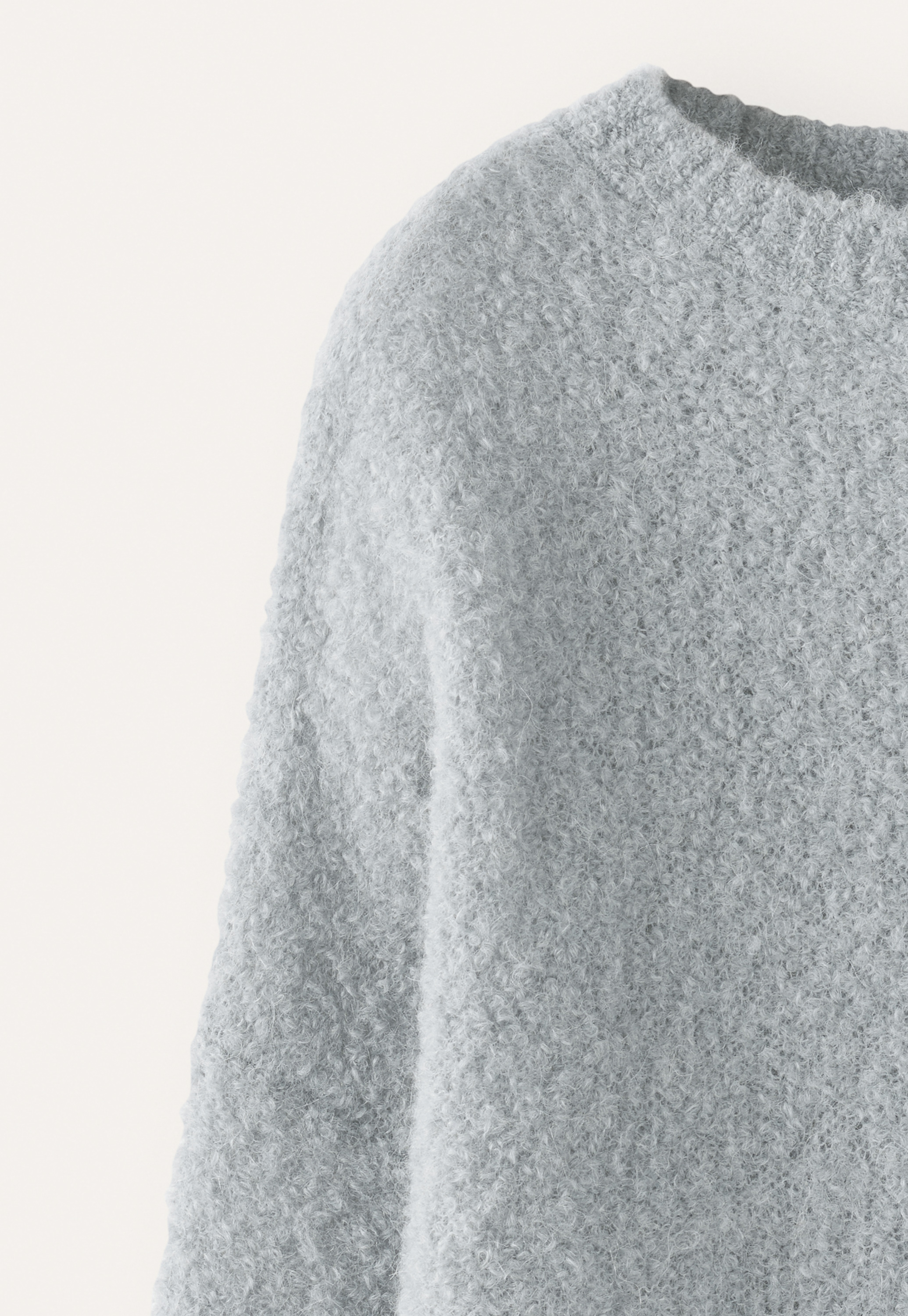 Poetry - Round-neck bouclé sweater