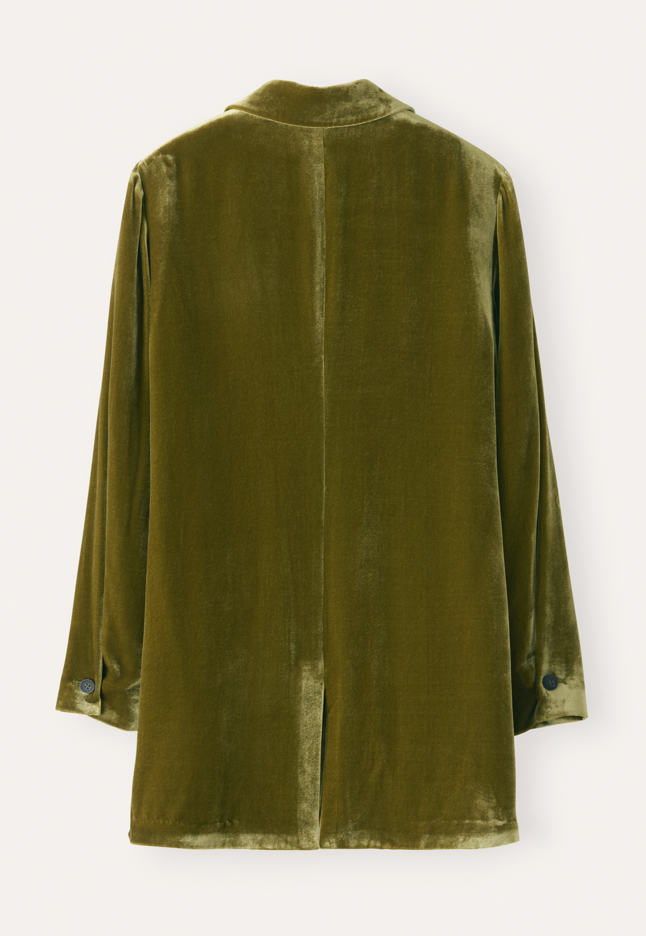 Poetry Silk velvet long jacket