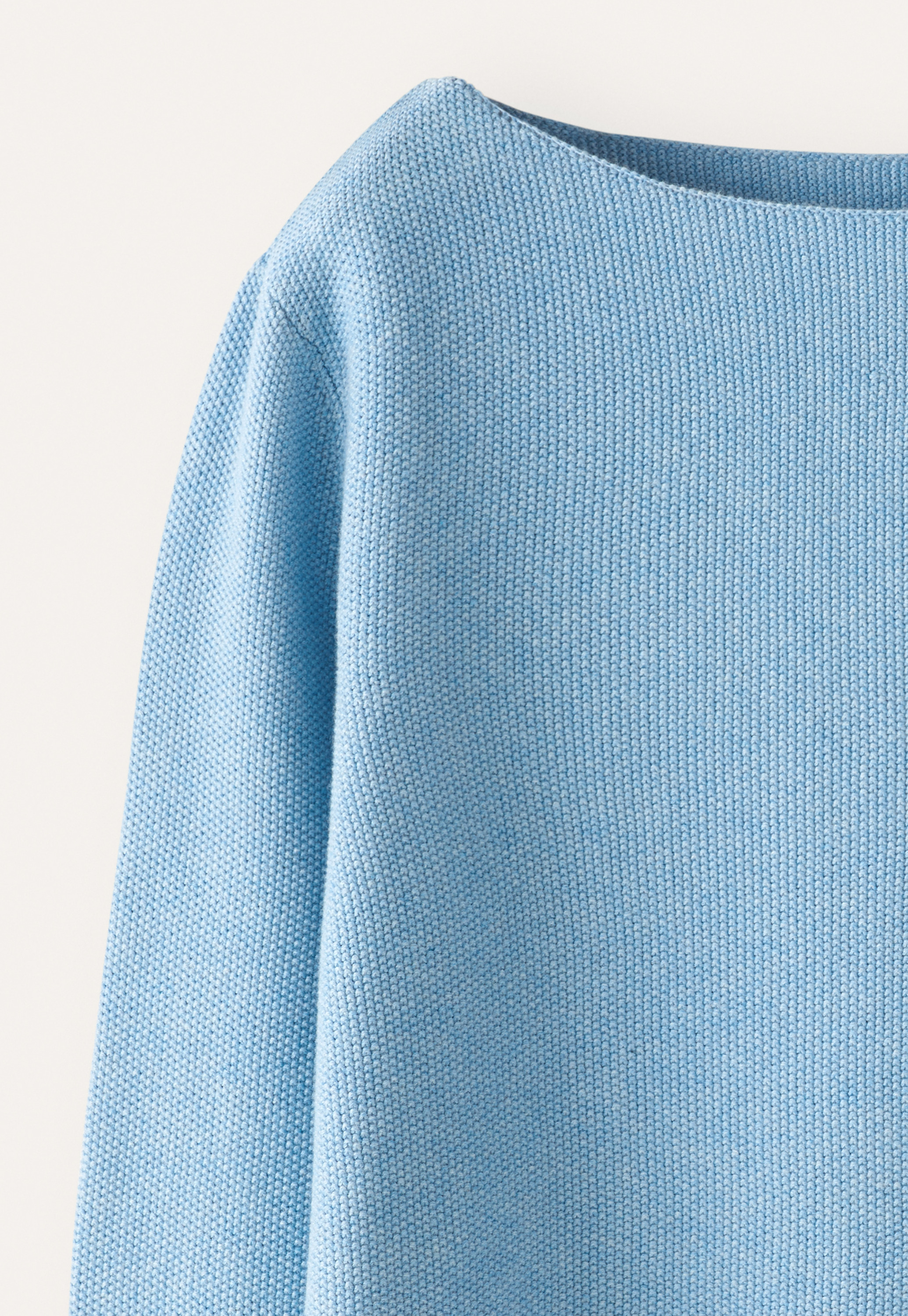 u*a様 HARD TWIST COTTON BORDER BOAT NECK BOAT NECK 3/4 SLEEVE TEE BORDER | CUT&SEWN | MADISONBLUE