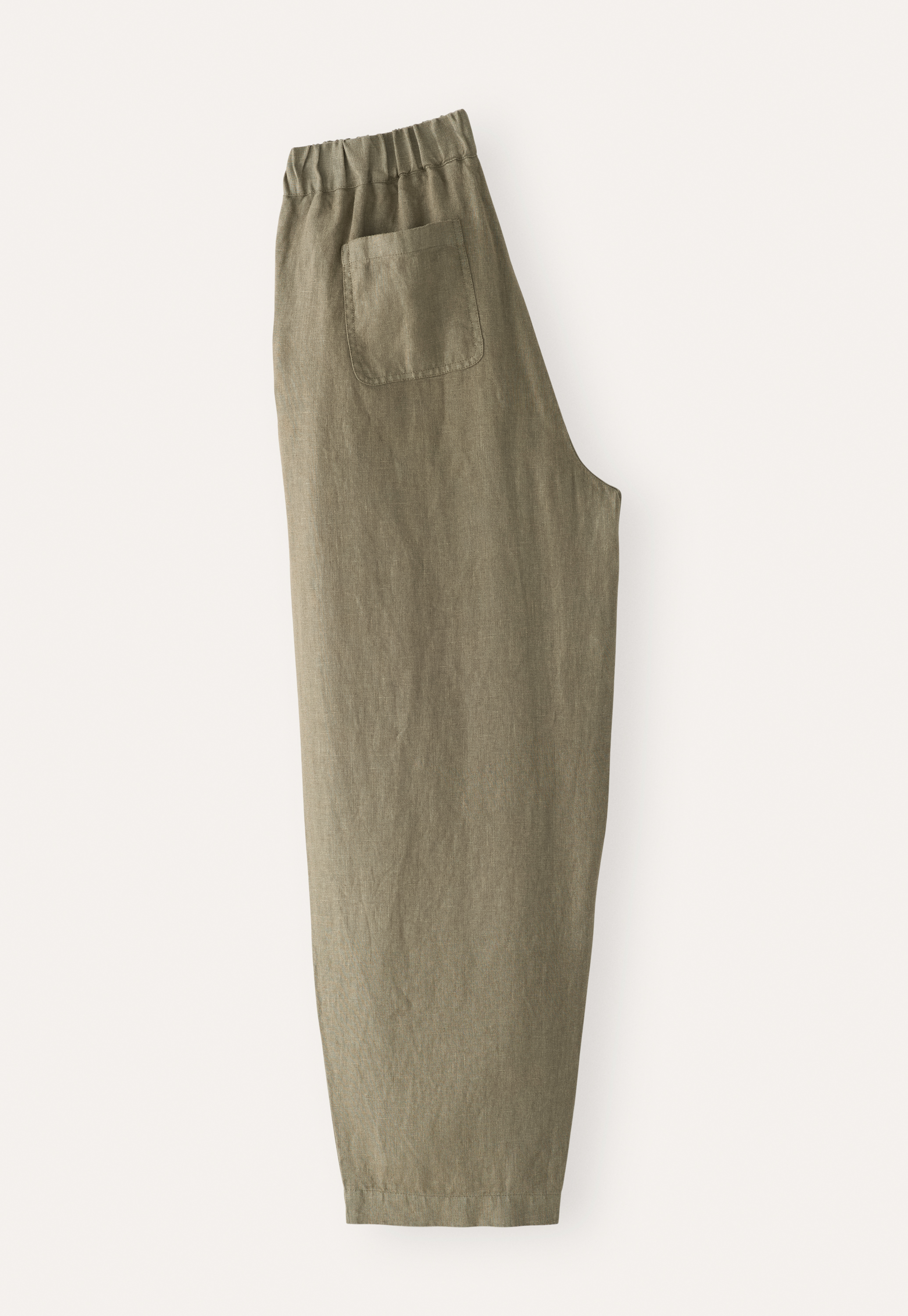 Poetry Cropped linen trousers