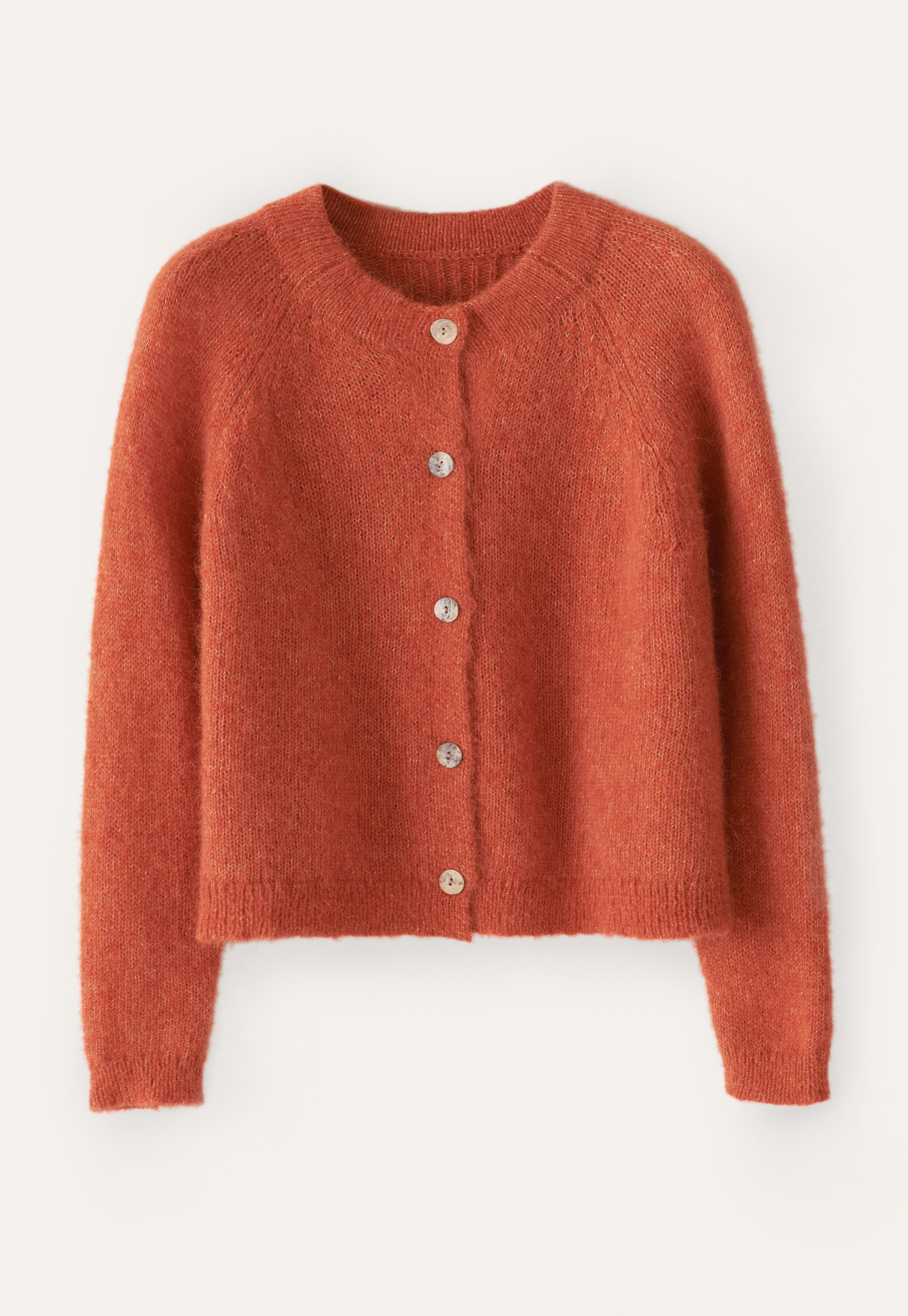 Poetry Cardigan mit Raglanärmeln aus Alpaka und Seide