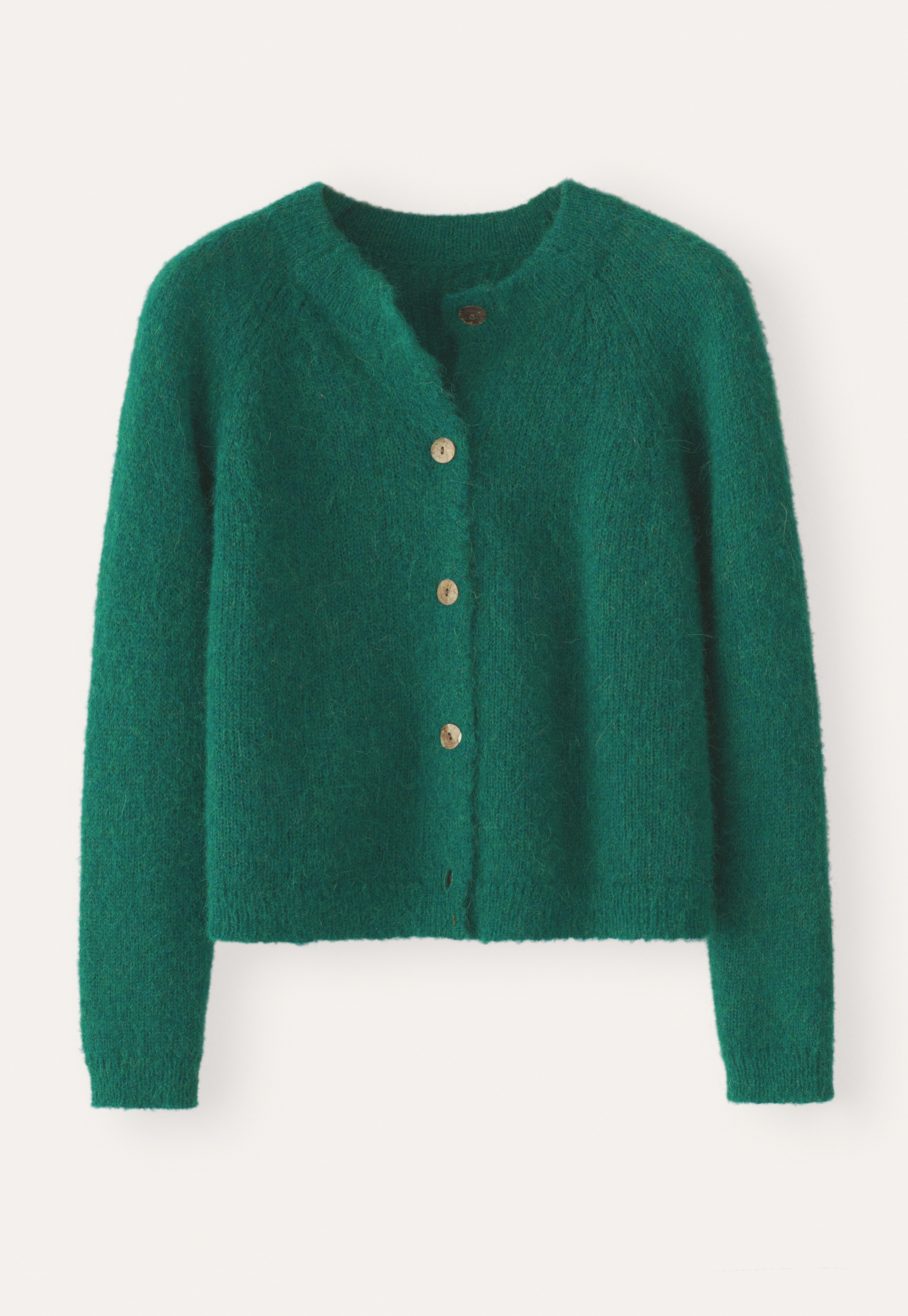 Poetry - Alpaca & silk raglan-sleeve cardigan
