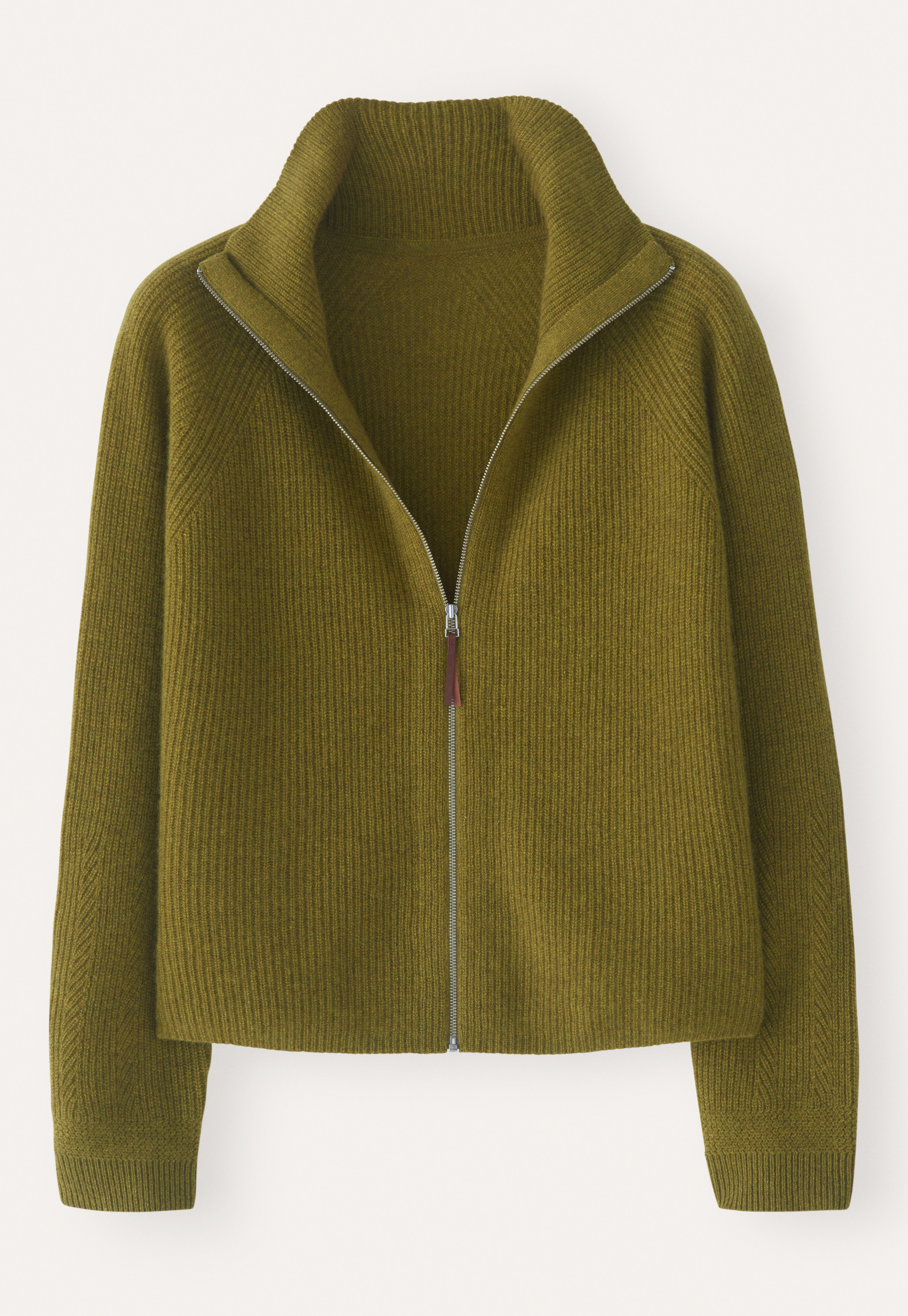 Reißverschluss Dicke Cashmere Strickjacke Poetry Cardigan Mit