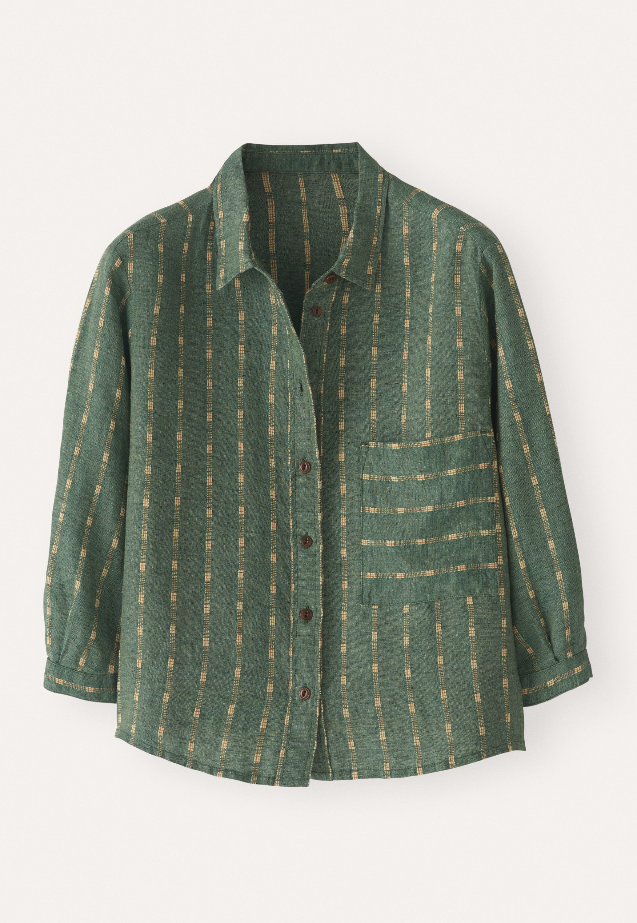 トップス CONSISTER STRAW YARN LINEN SHIRT トップス CONSISTER STRAW YARN LINEN SHIRT Archive Linen