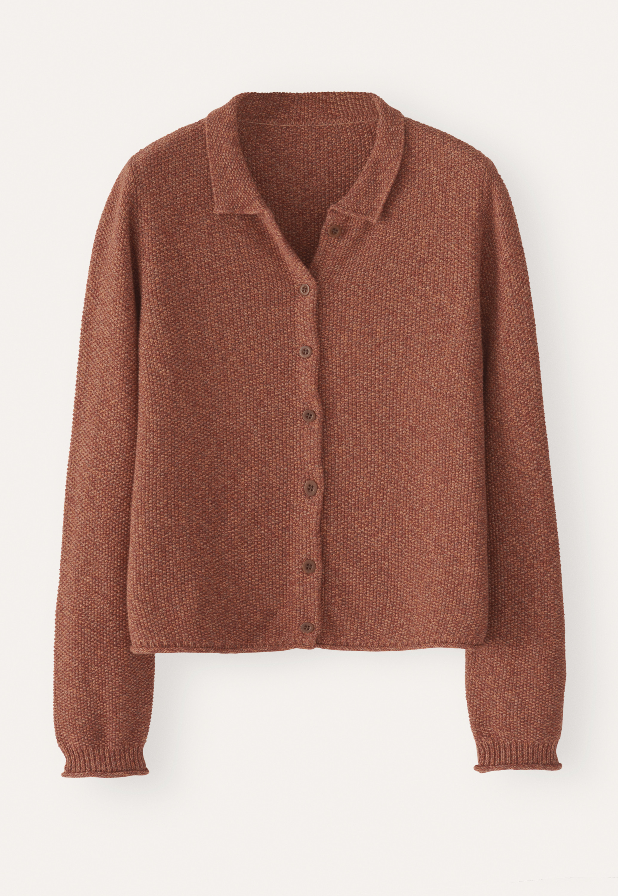Poetry - Cotton moss-stitch cardigan