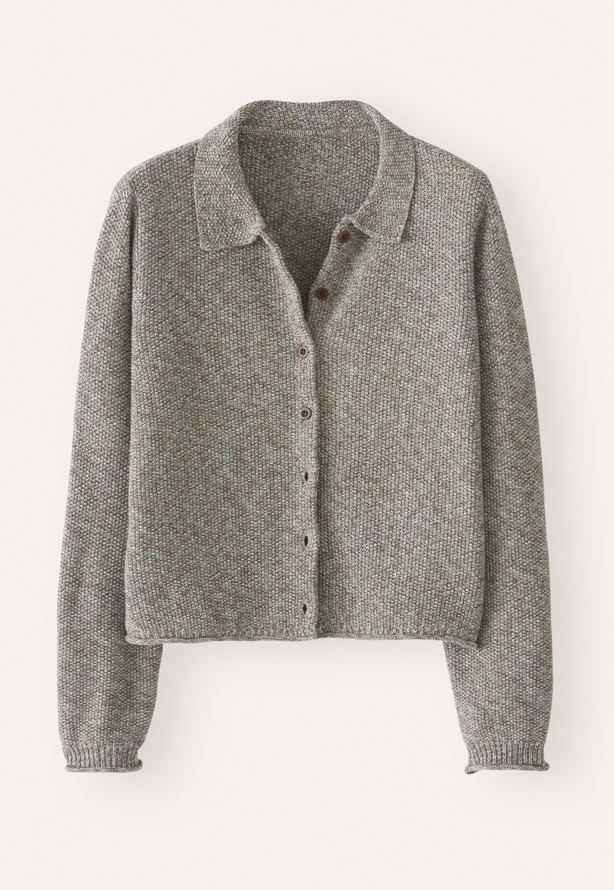 POETRY - Cotton moss-stitch cardigan