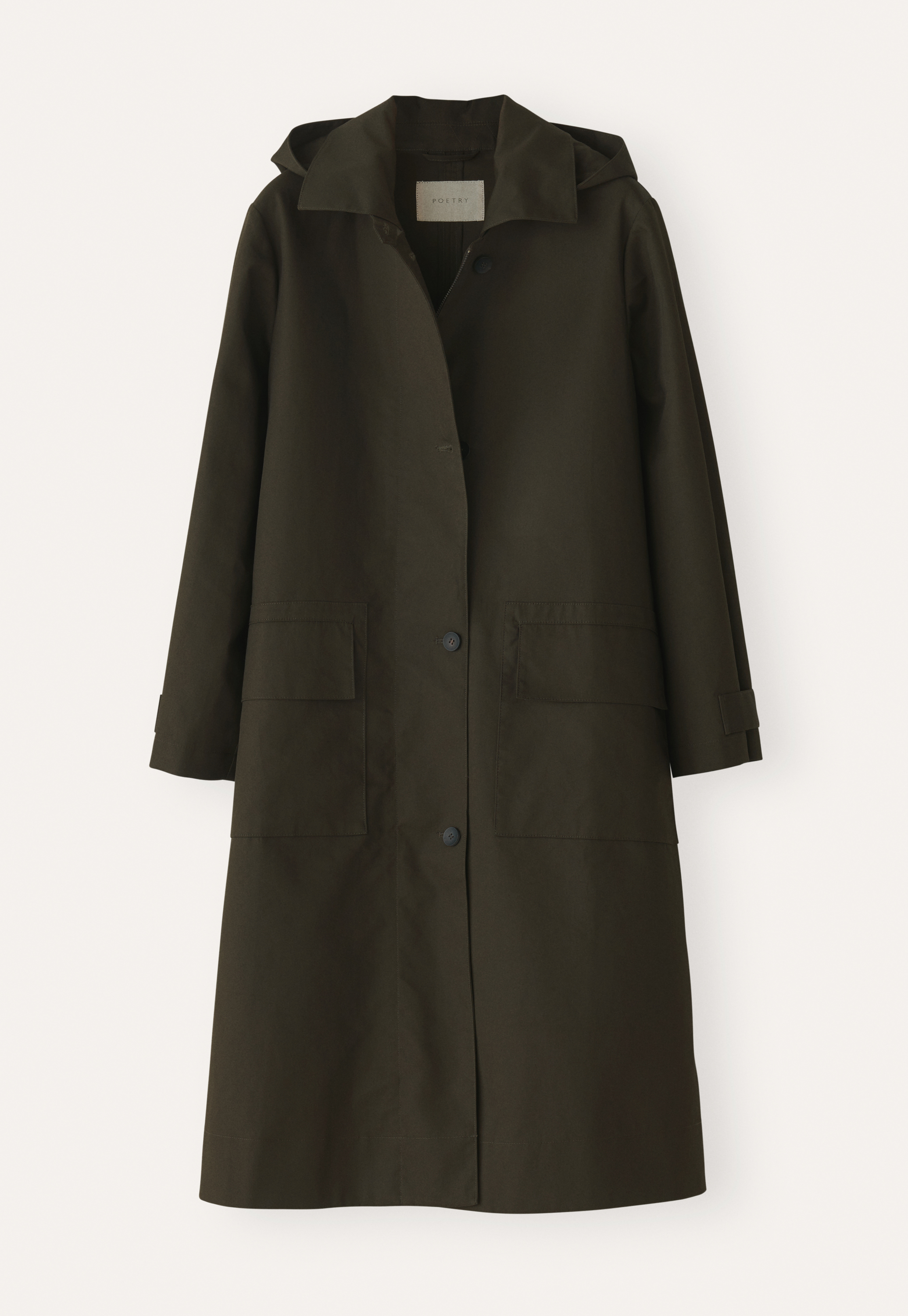 Poetry - Hooded trench coat