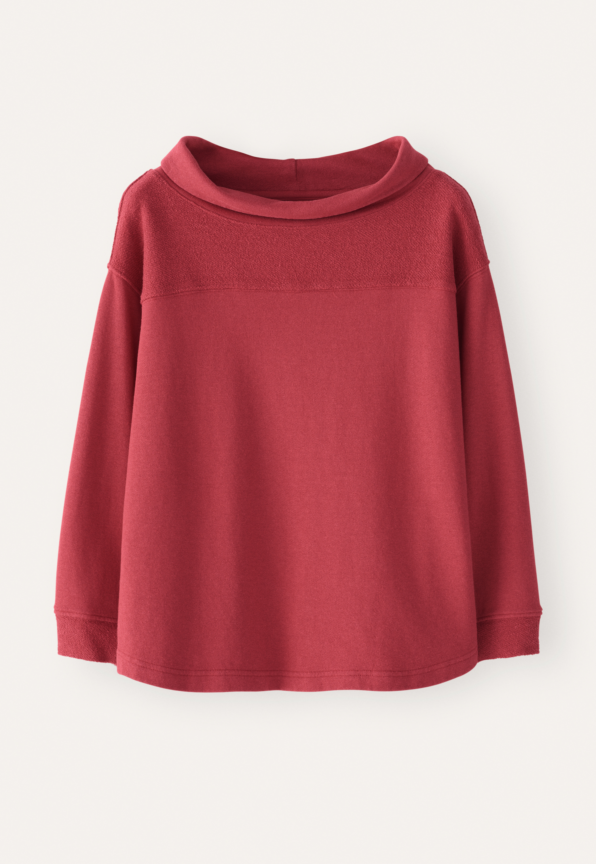 Poetry - Hemp & cotton rolled-neck jersey top