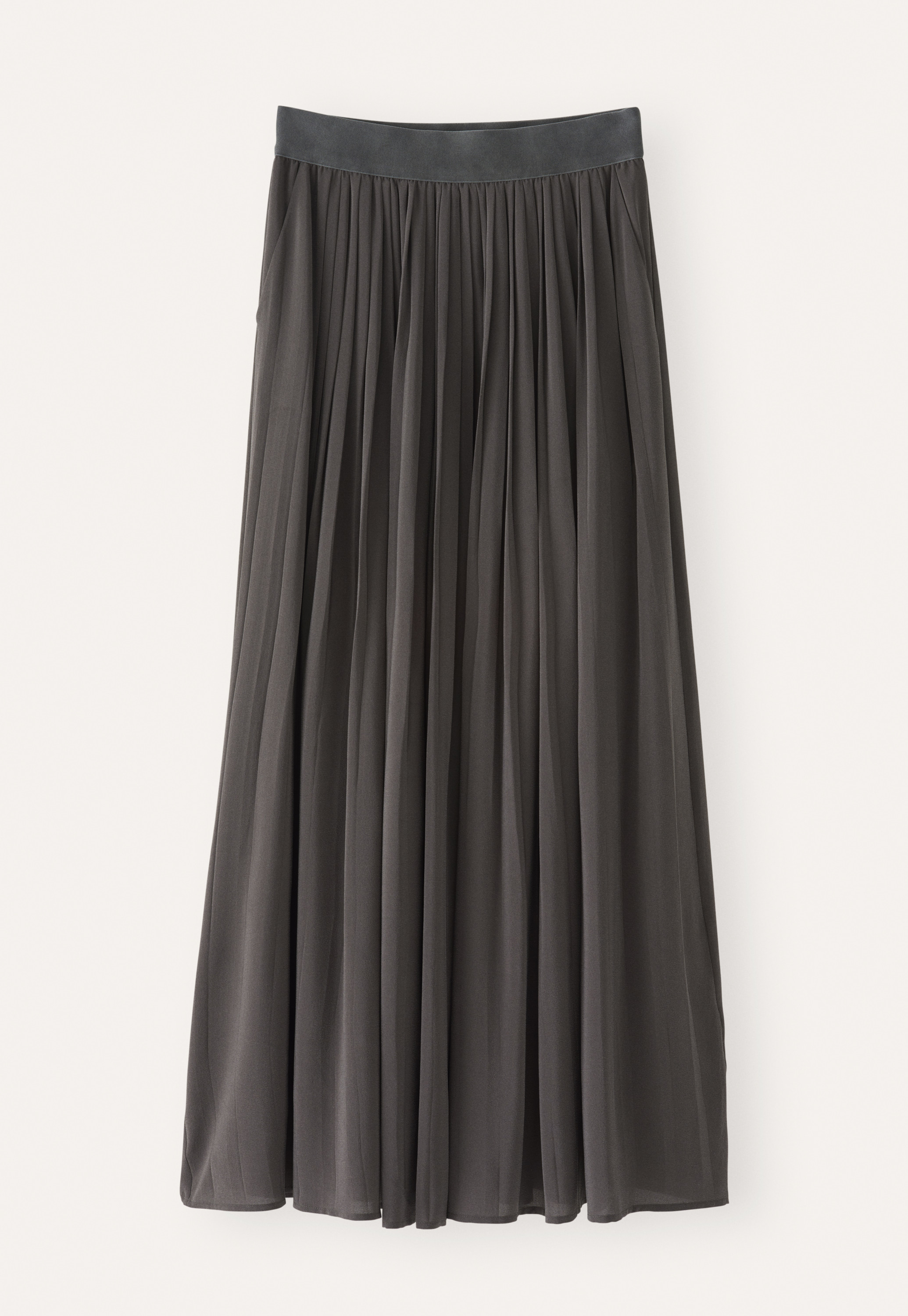 mid length pleated skirts 70