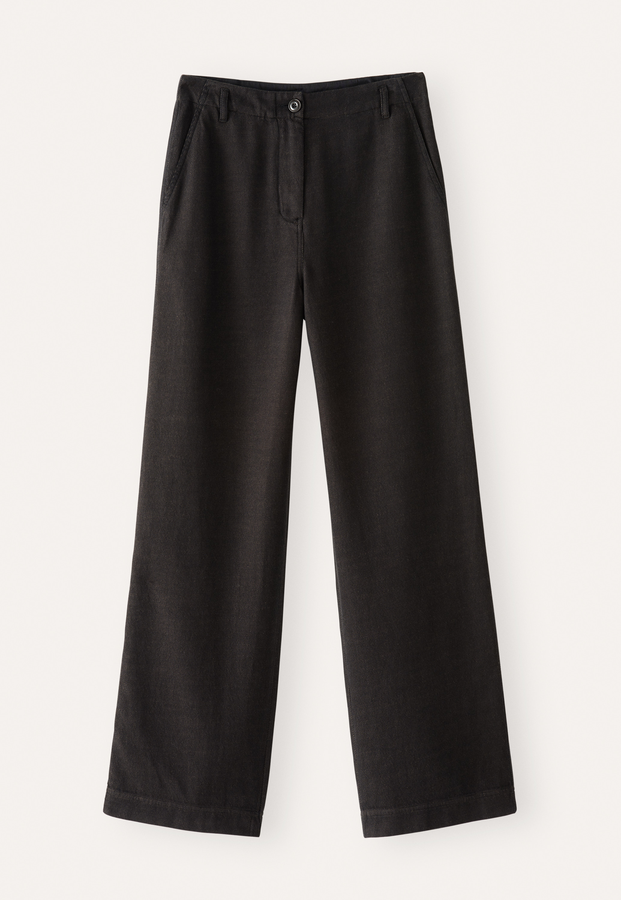 Lee Damen Hose: Gerade Beine, Knitterfrei & Super Bequem – Schwarze Nadelstreifen Gr. 36