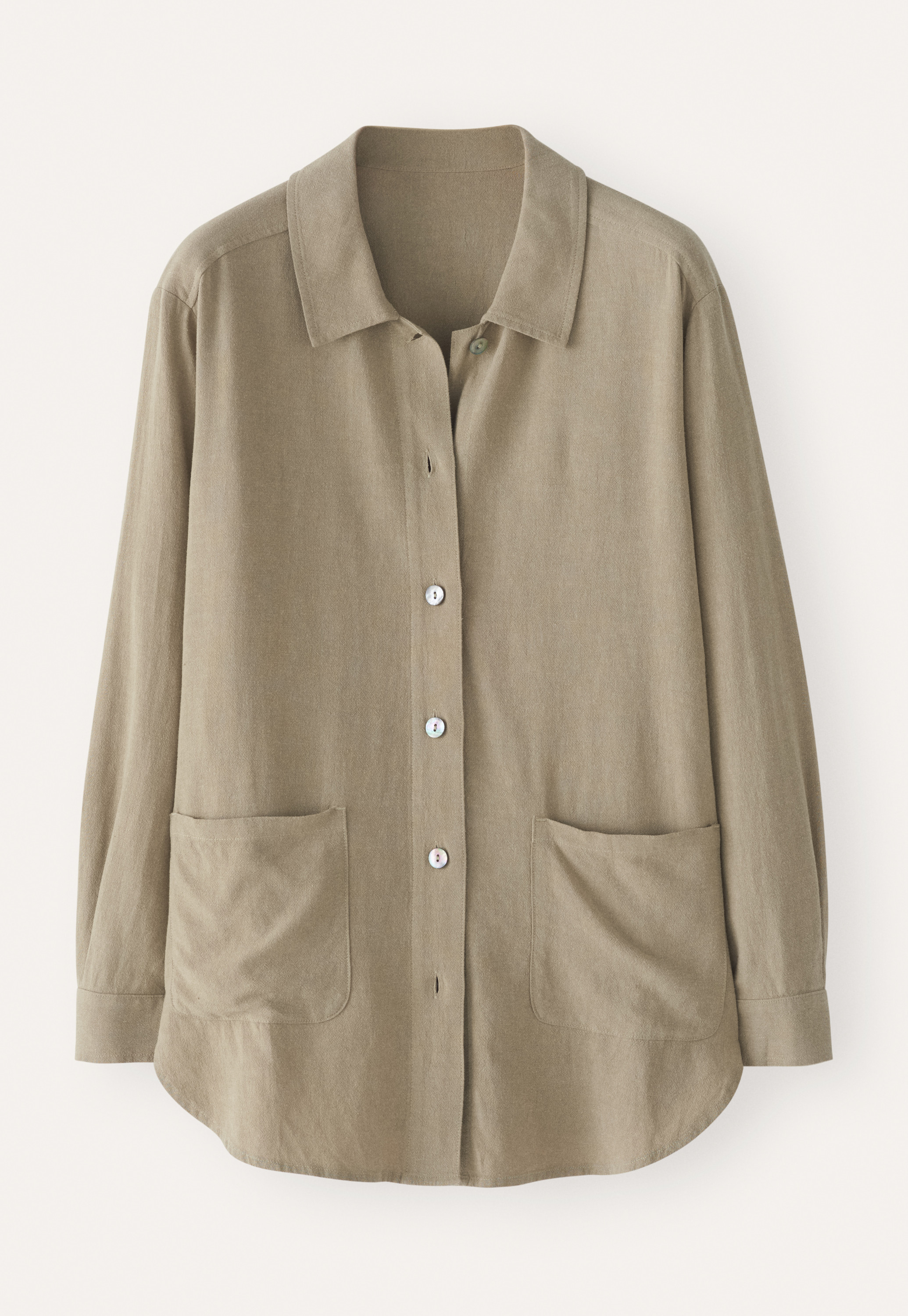 Poetry - EcoVero™ viscose & linen overshirt