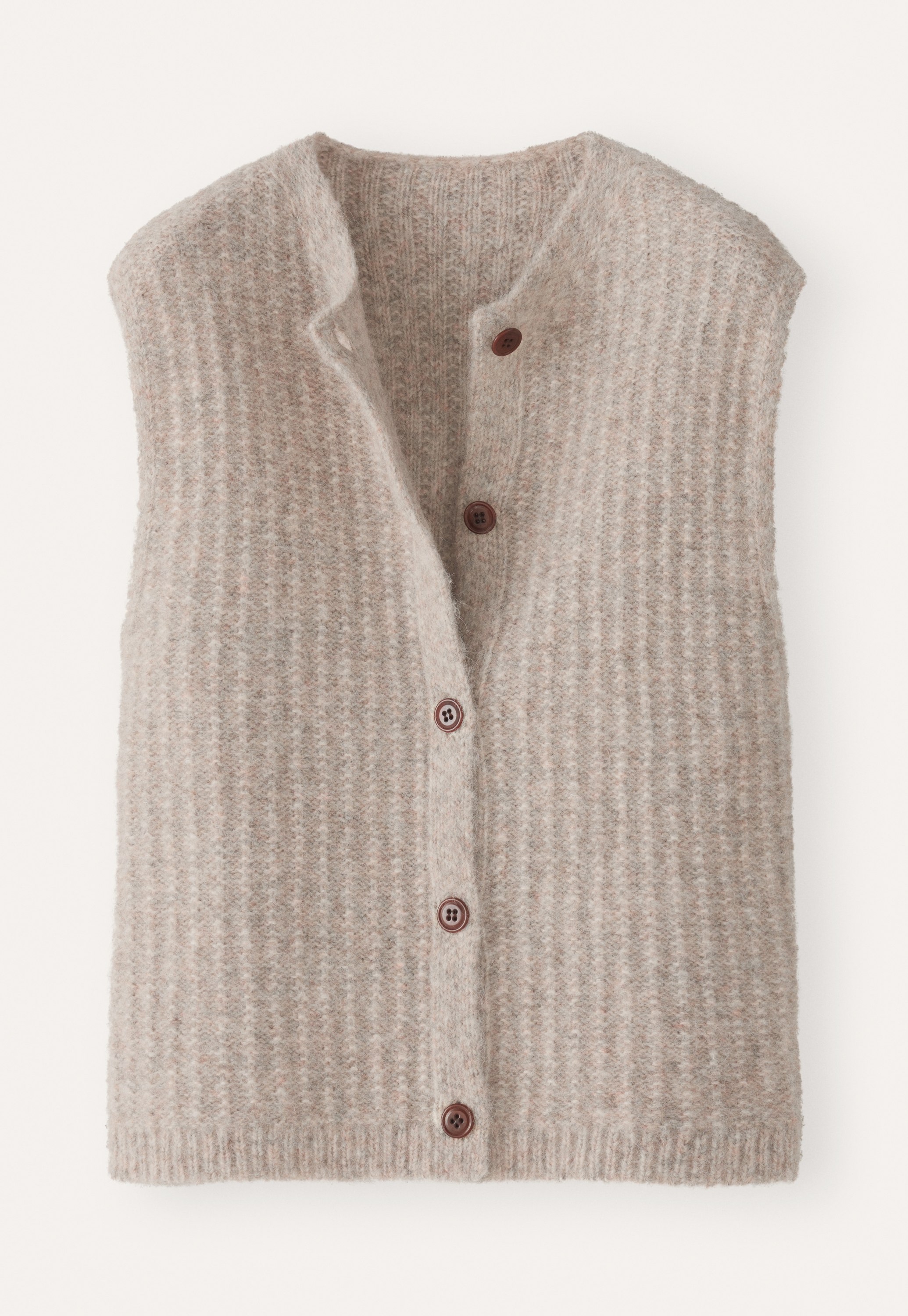 Sleeveless cardigan hotsell
