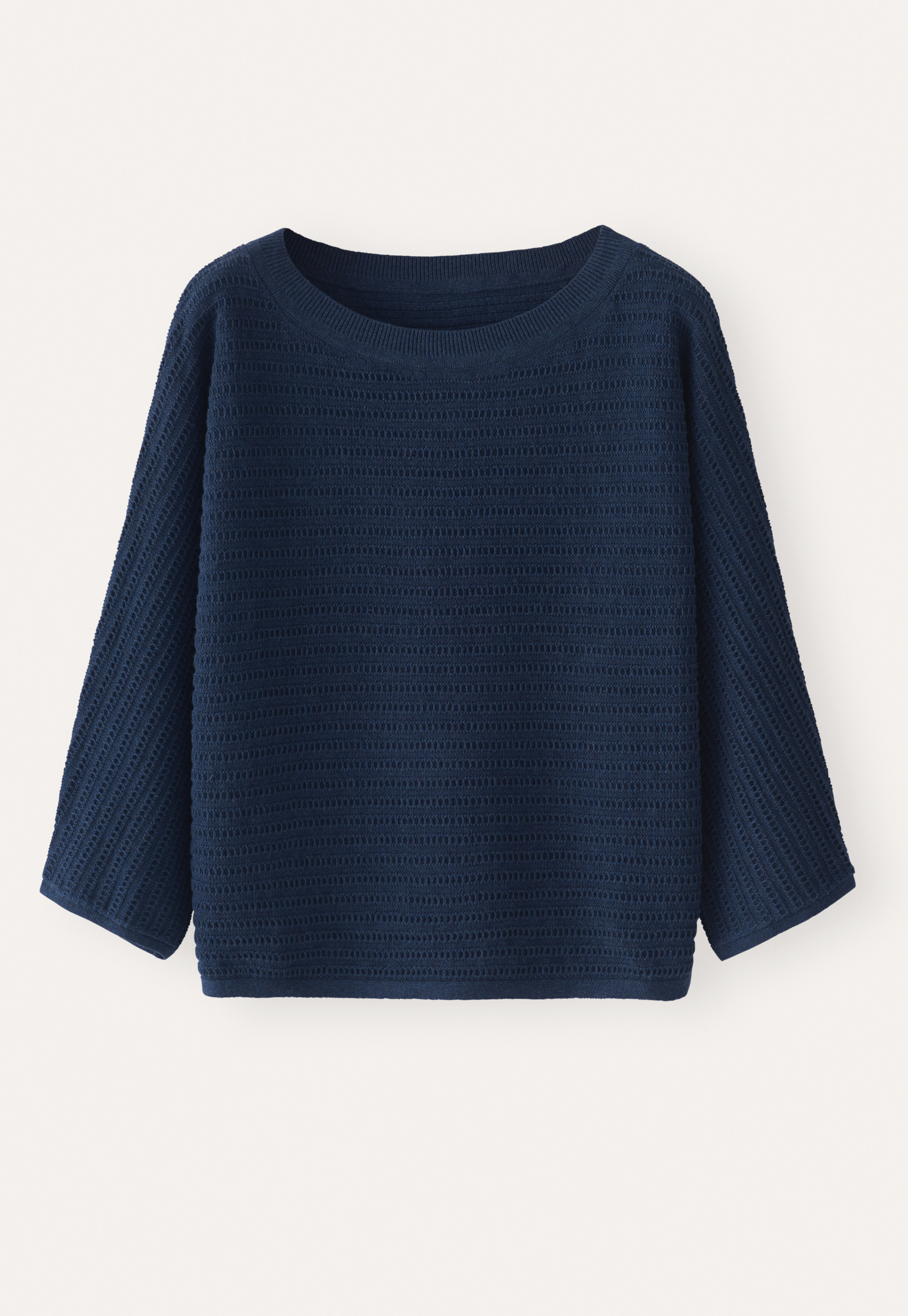 Poetry - Cotton boat-neck sweater
