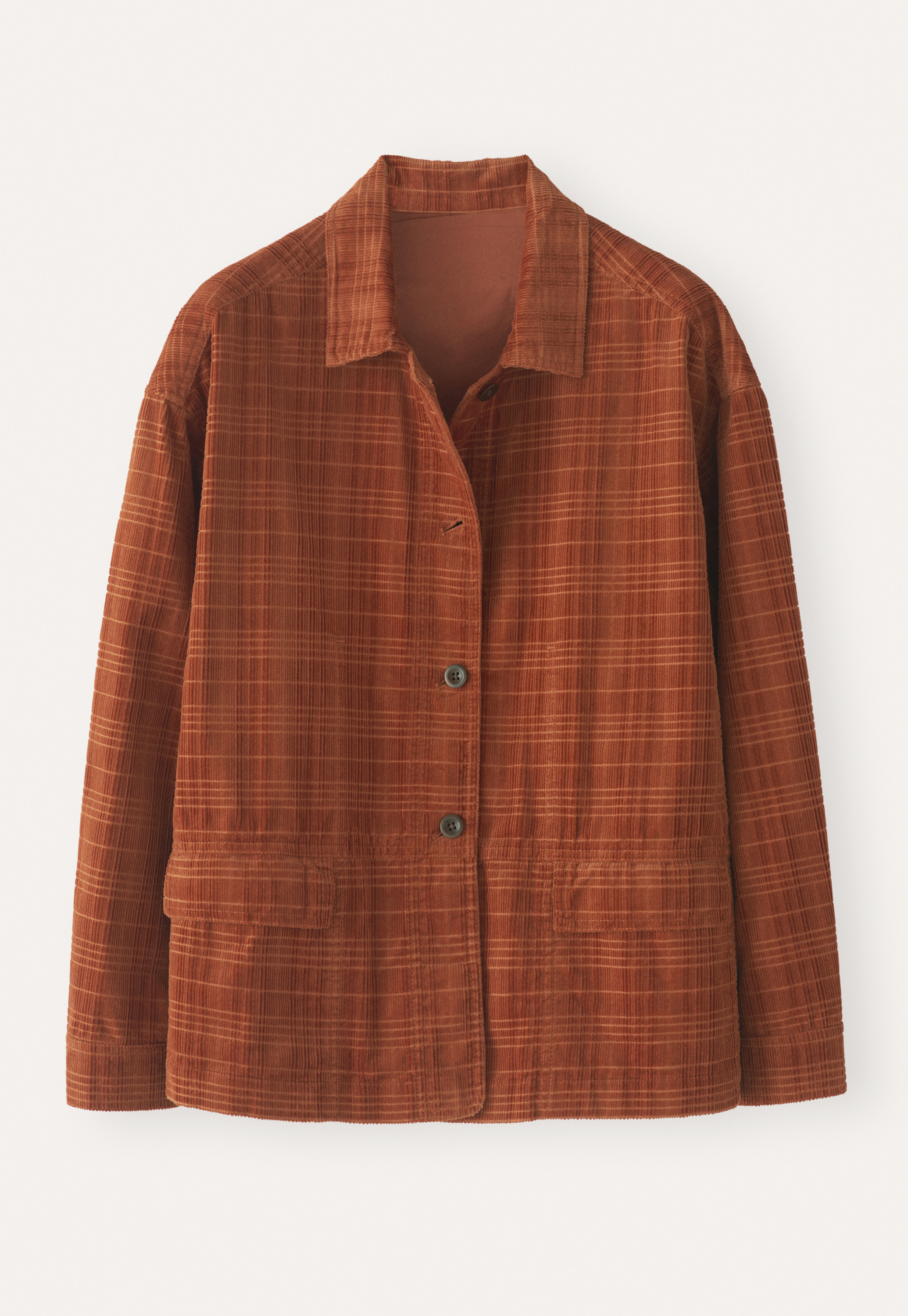C*l様 archive ripwool cotton sack coat ar Poetry - Self-check cotton cord boxy jacket