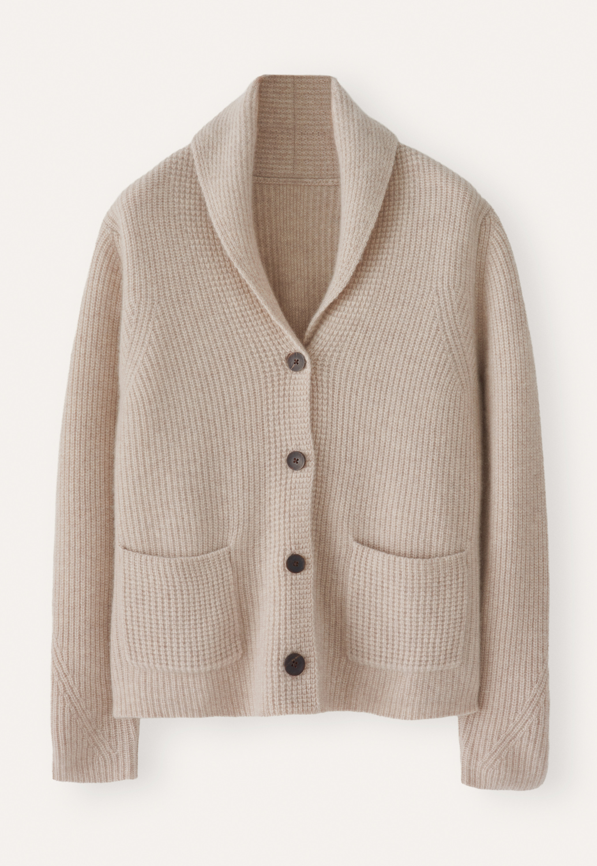 Poetry - Cashmere shawl-collar cardigan