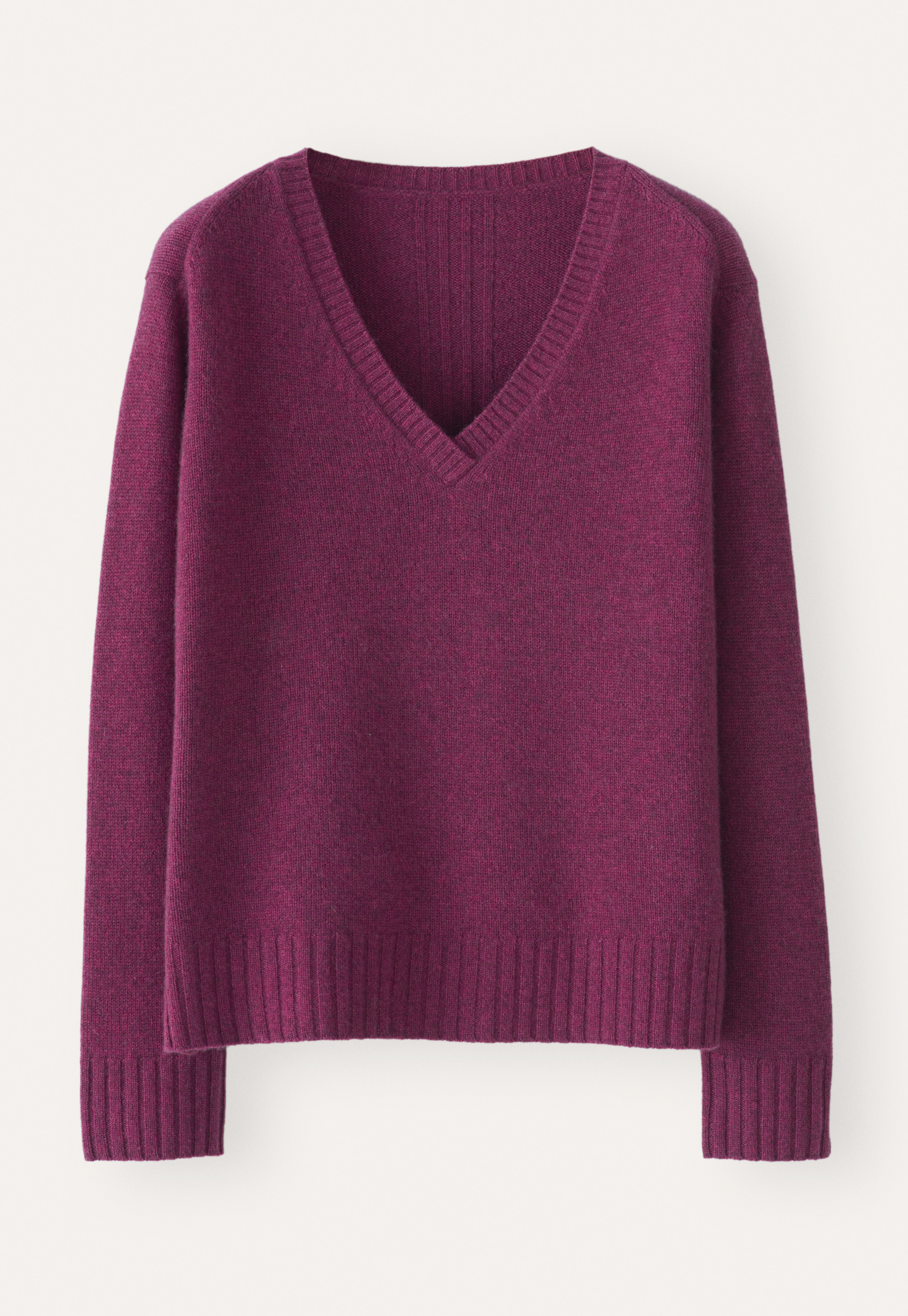 Poetry Pullover mit V-Ausschnitt aus Kaschmir