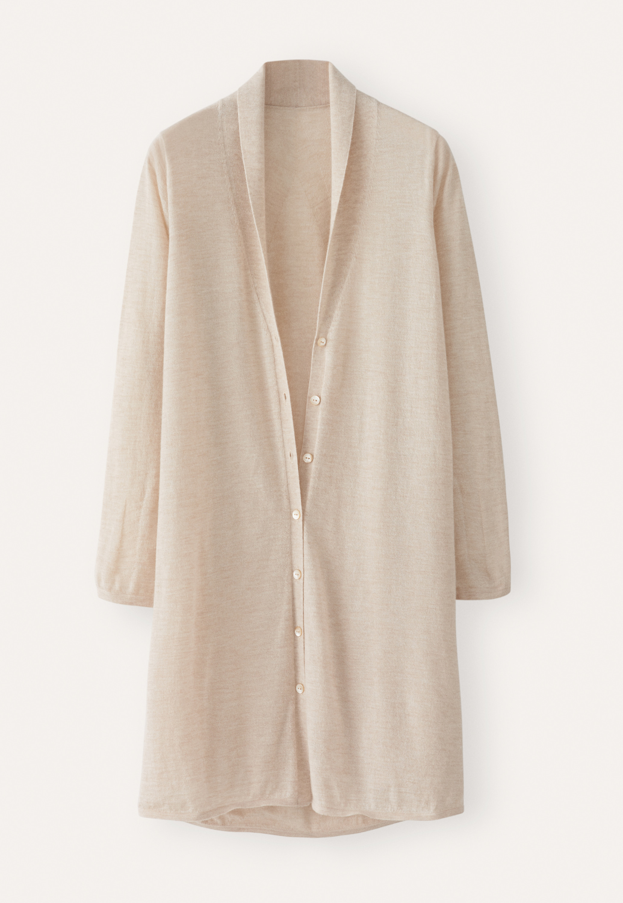 POETRY - Fine cashmere long cardigan