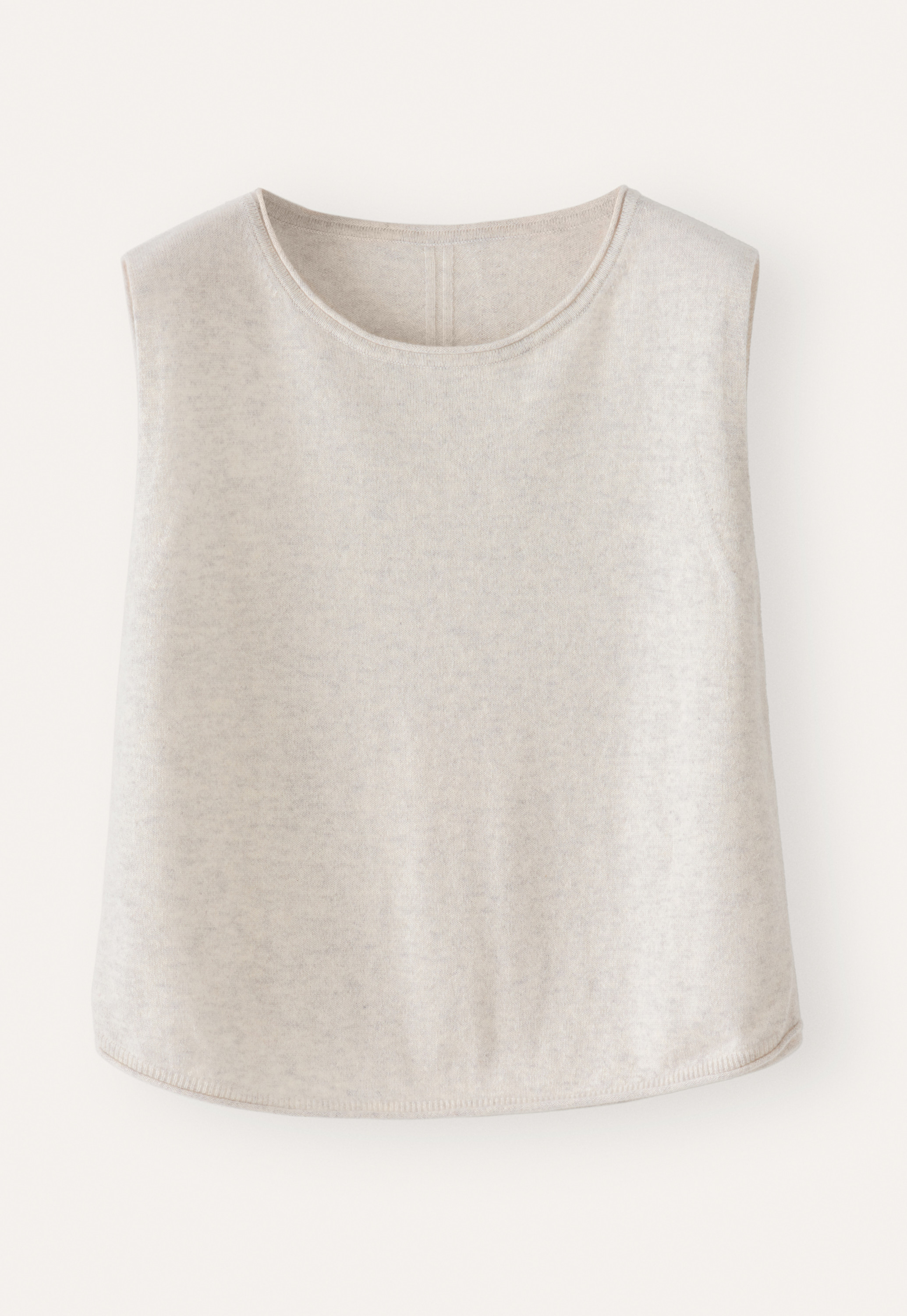 POETRY - Knitted cashmere sleeveless sweater