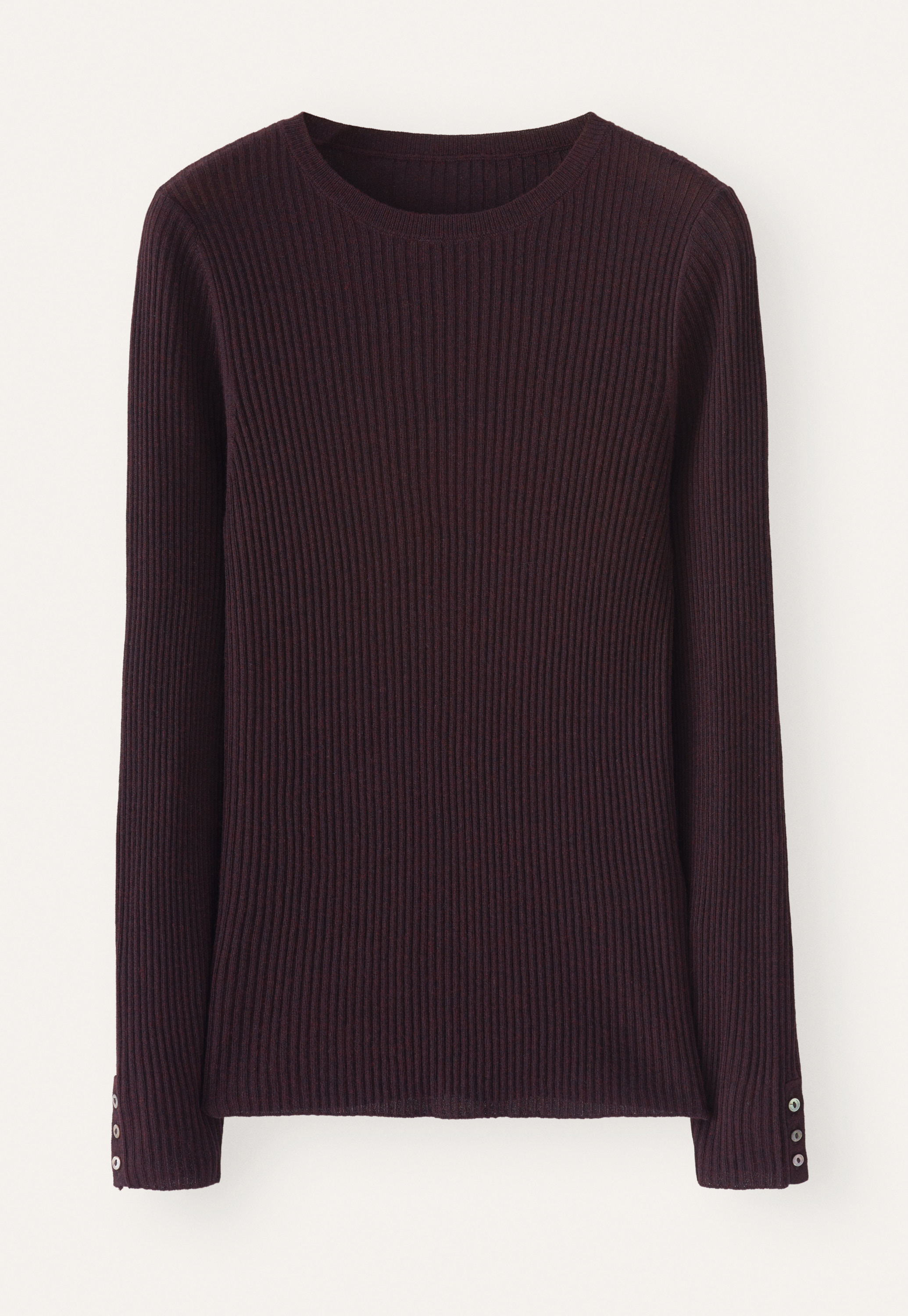 POETRY - Silk cashmere rib sweater
