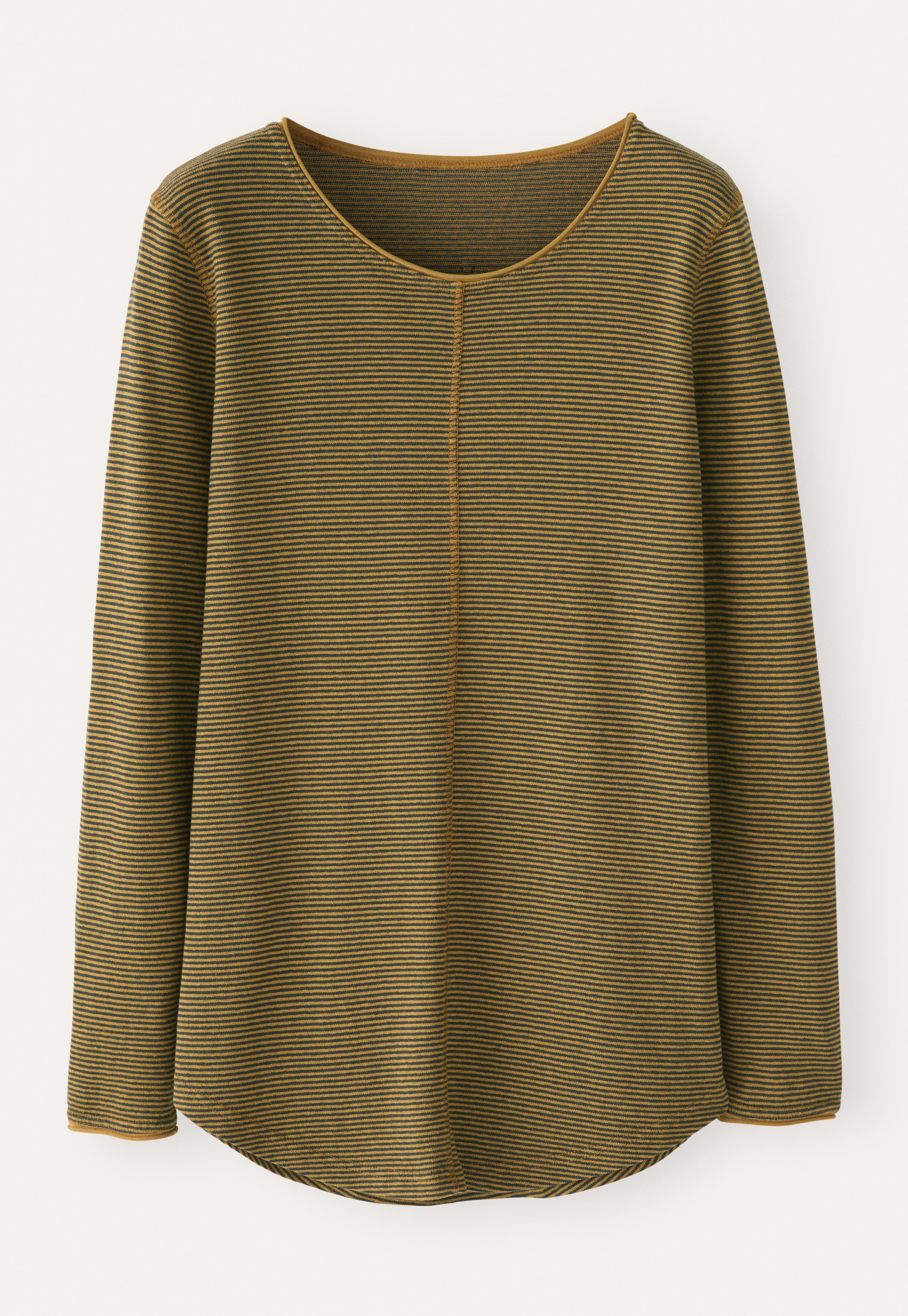 【新品】Asymmetric Cotton-blend Jersey Top Woven Cotton Cotton-blend Asymmetrical Neck Solid Middle