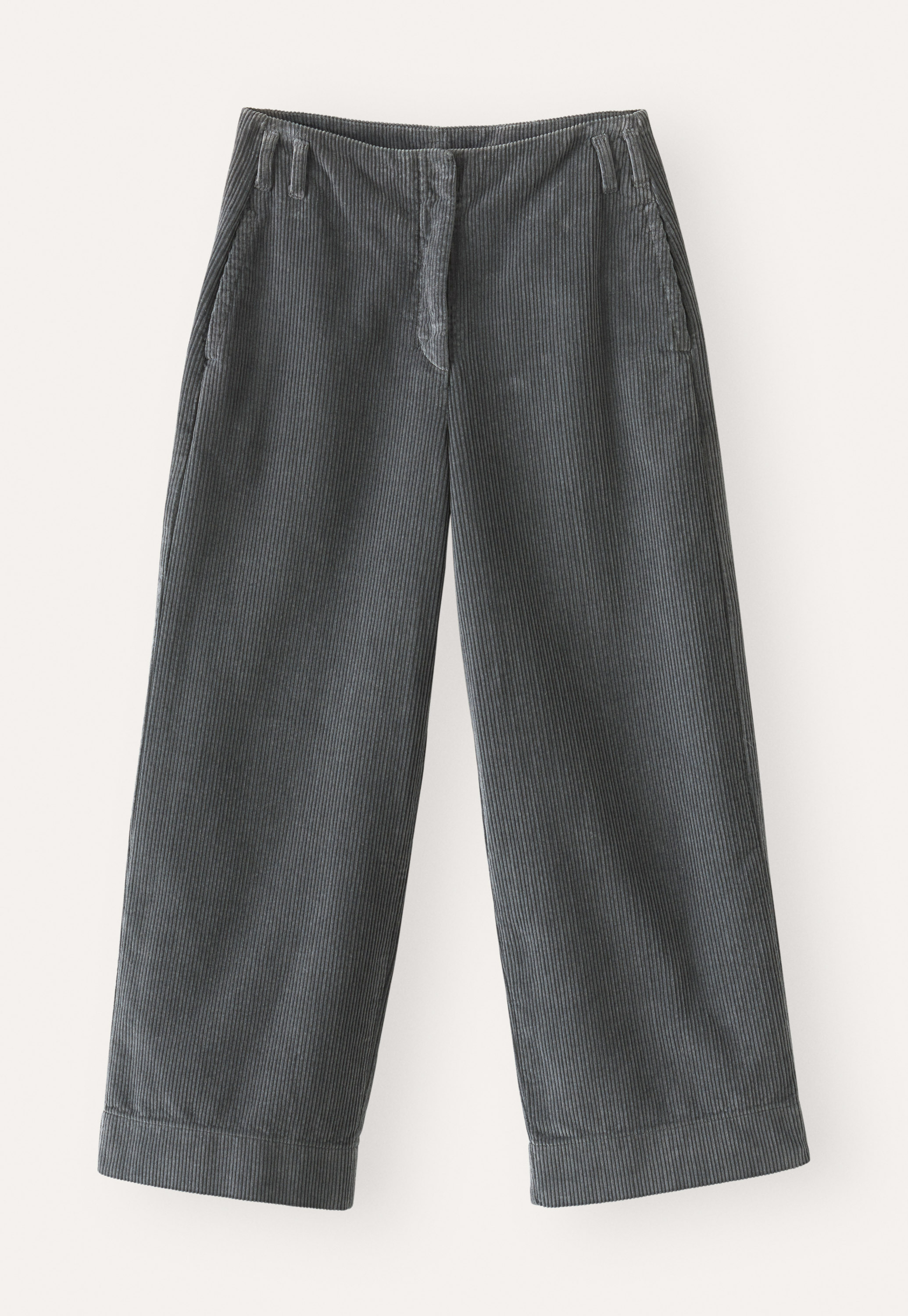 Poetry - Wide-leg cropped cord trousers