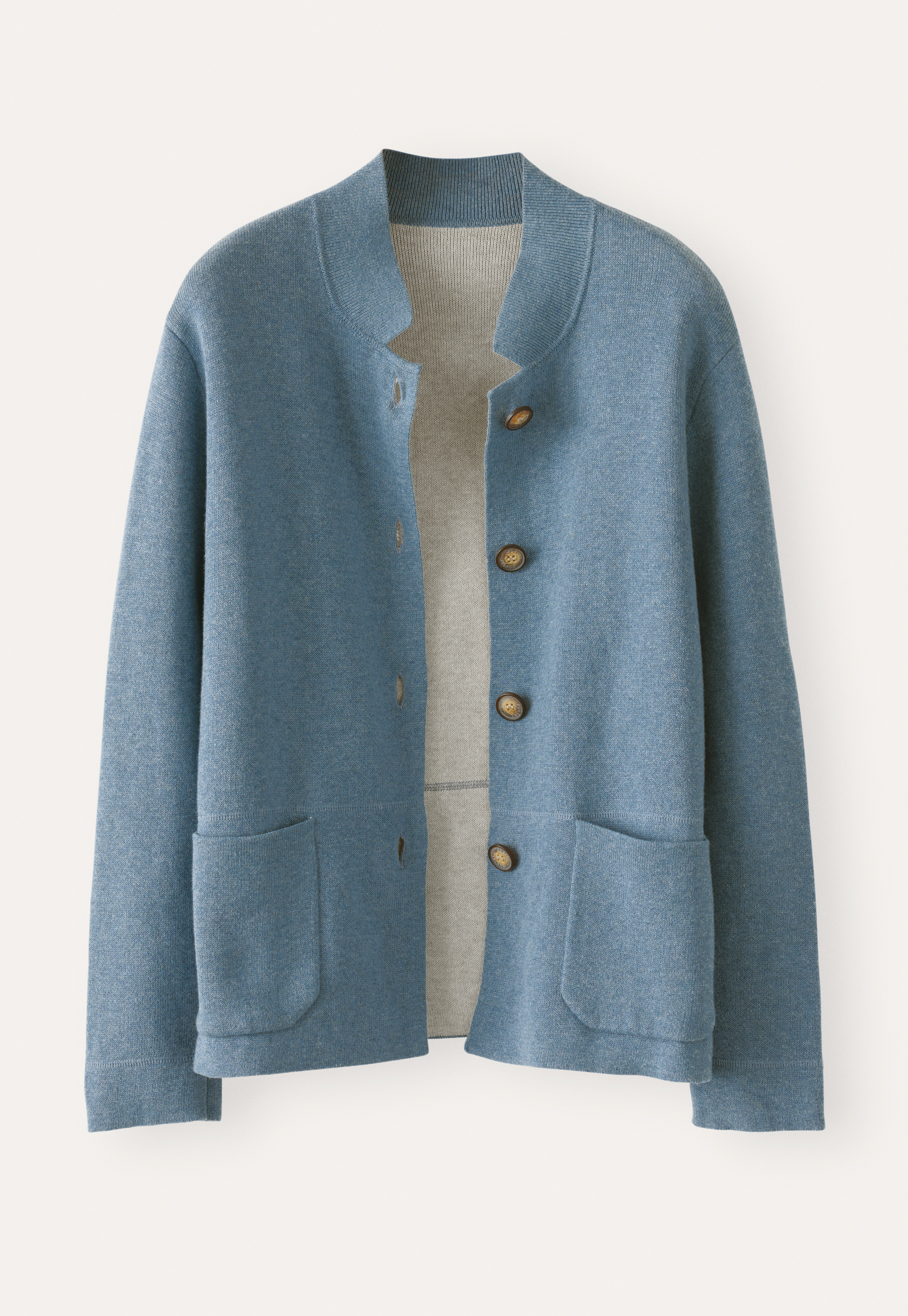 knitted cotton jacket