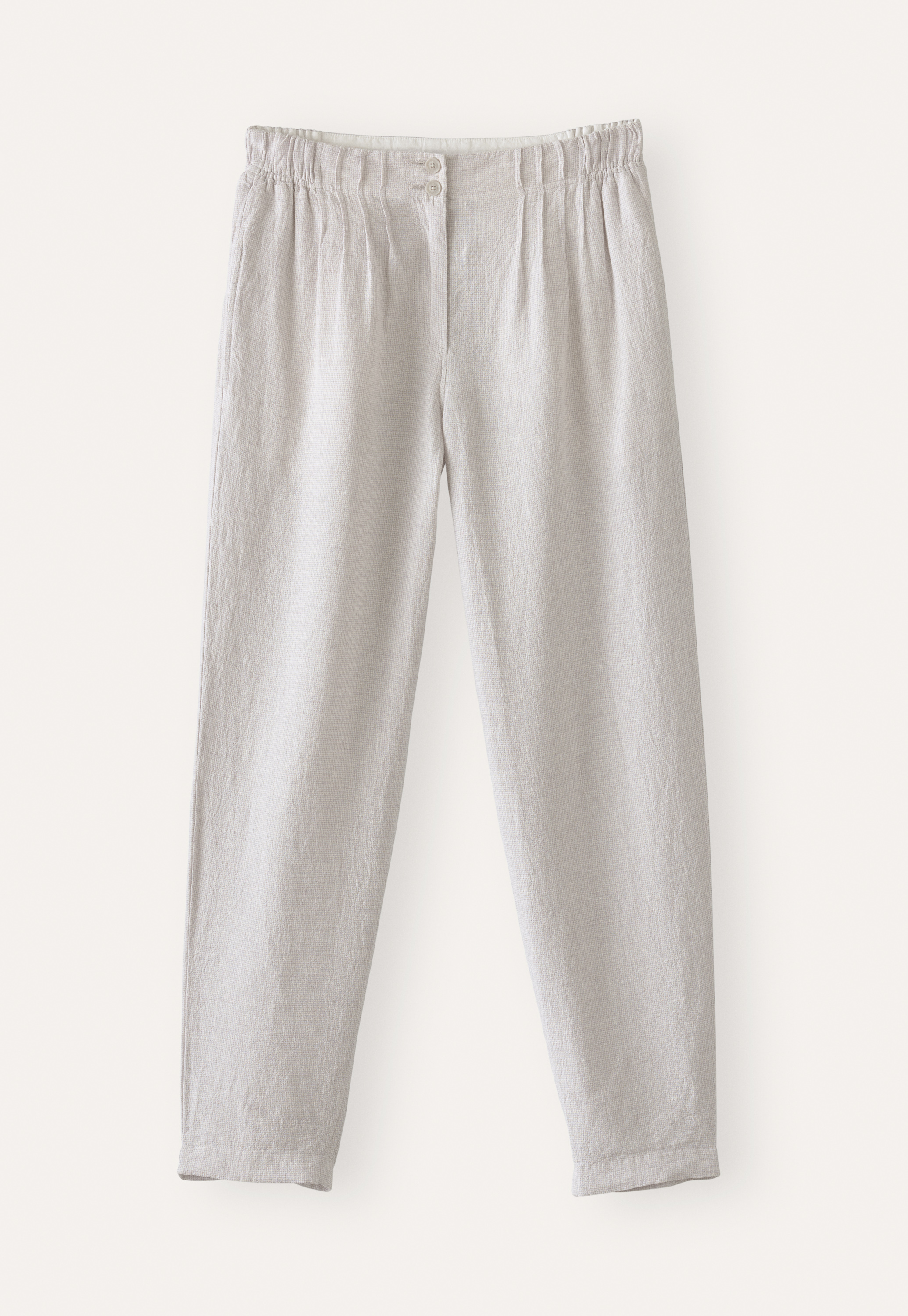 Poetry - High-twist linen tapered trousers