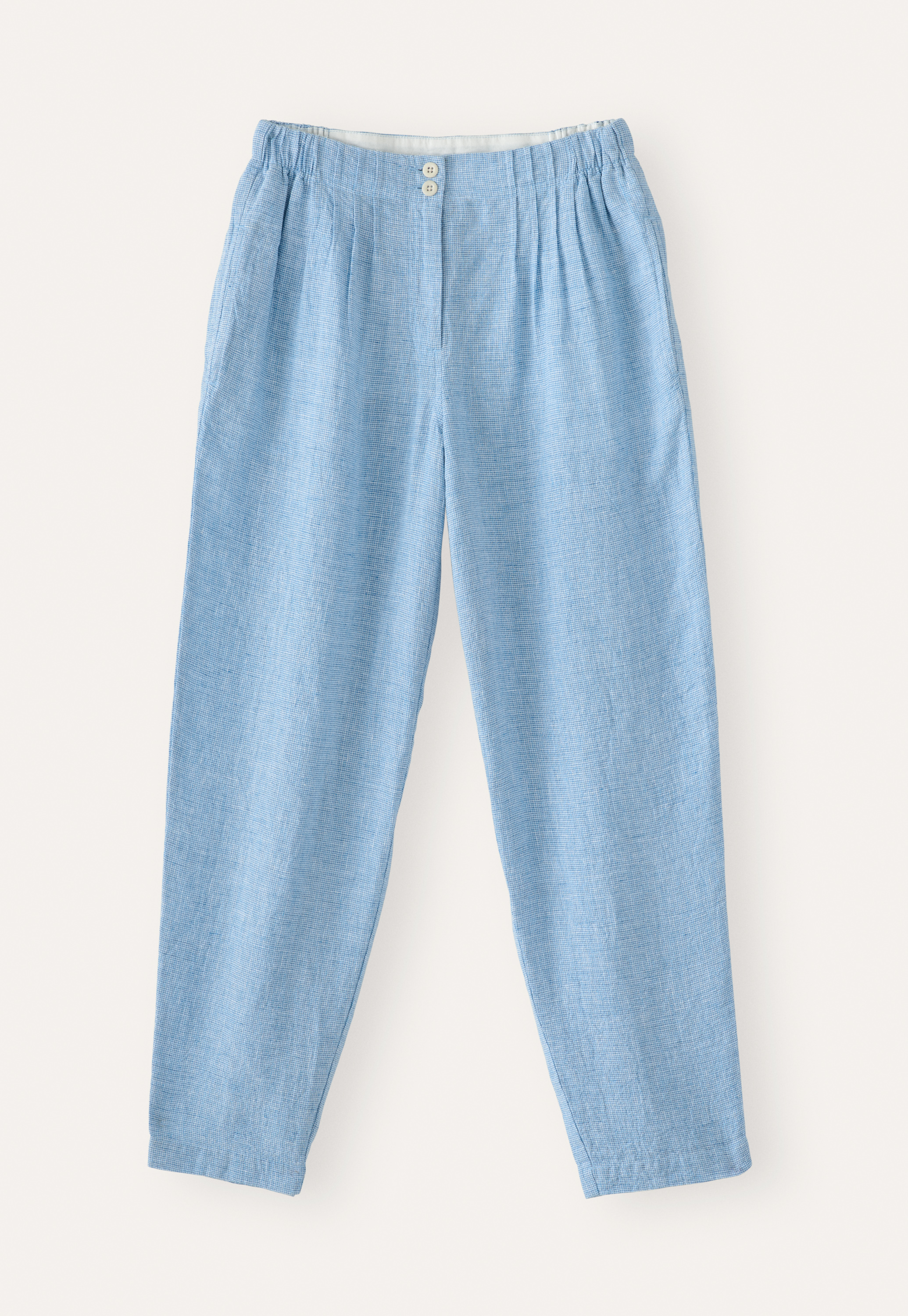 Poetry - High-twist linen tapered trousers