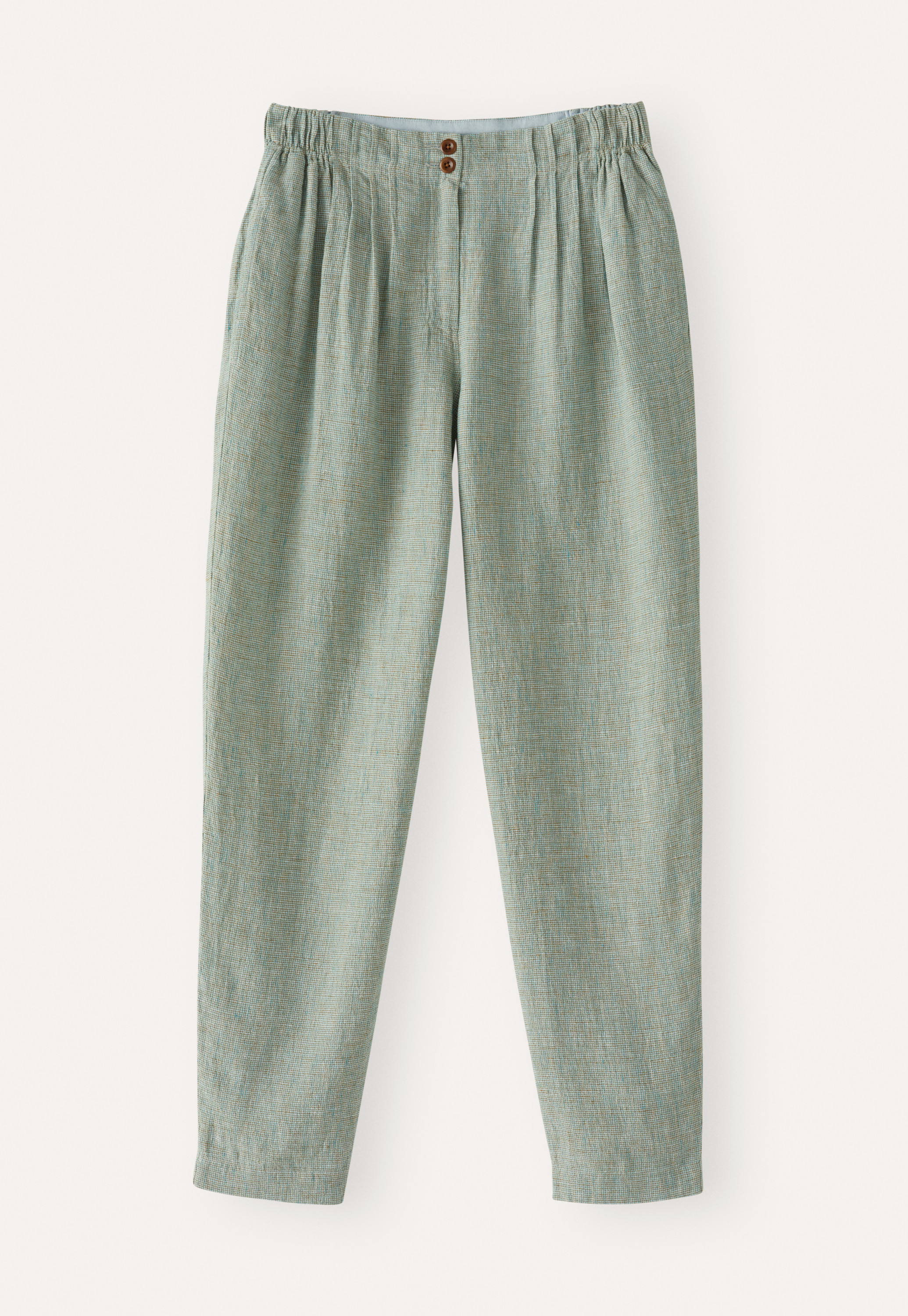 Poetry - High-twist linen tapered trousers