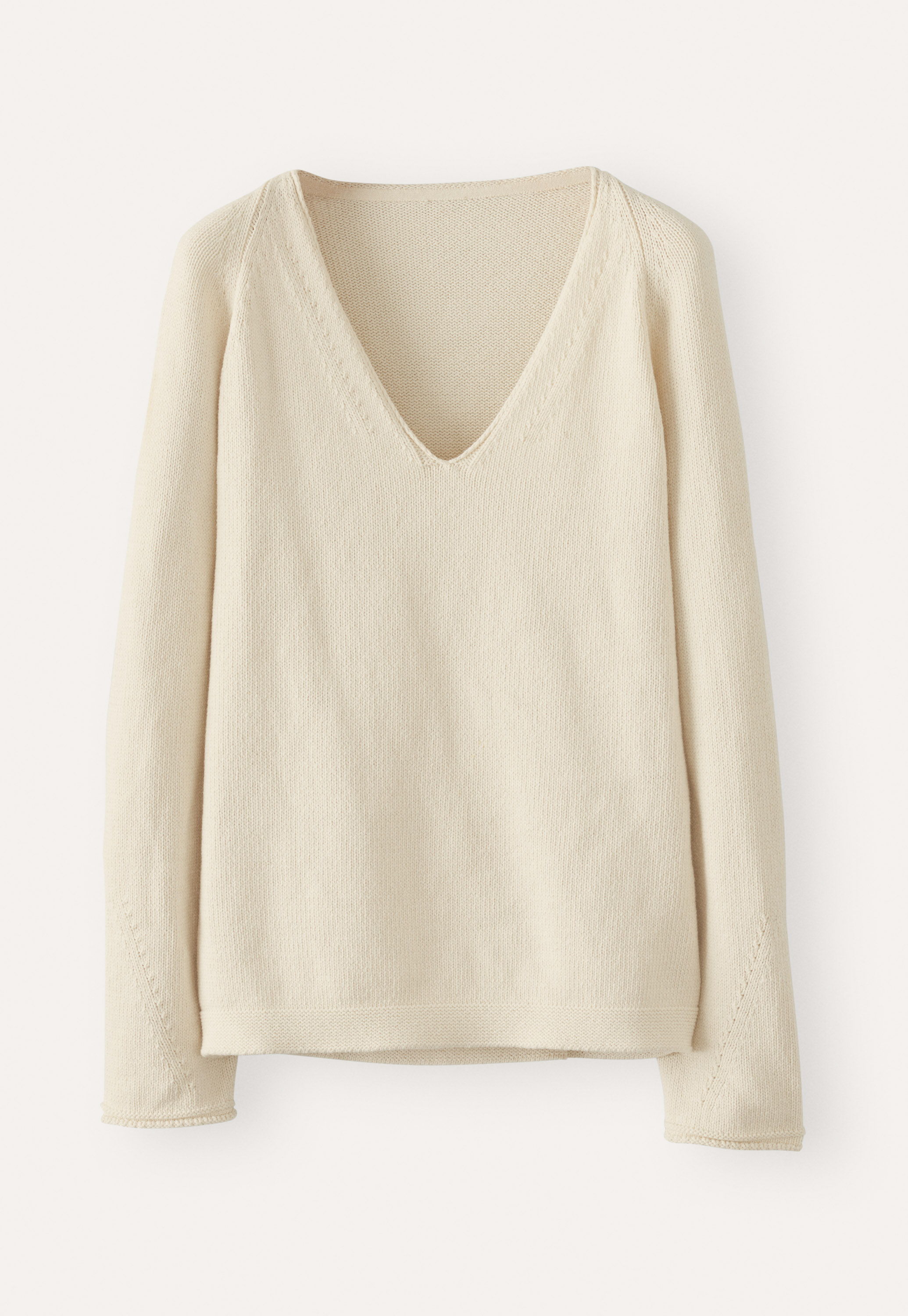 Poetry - Cotton v-neck sweater