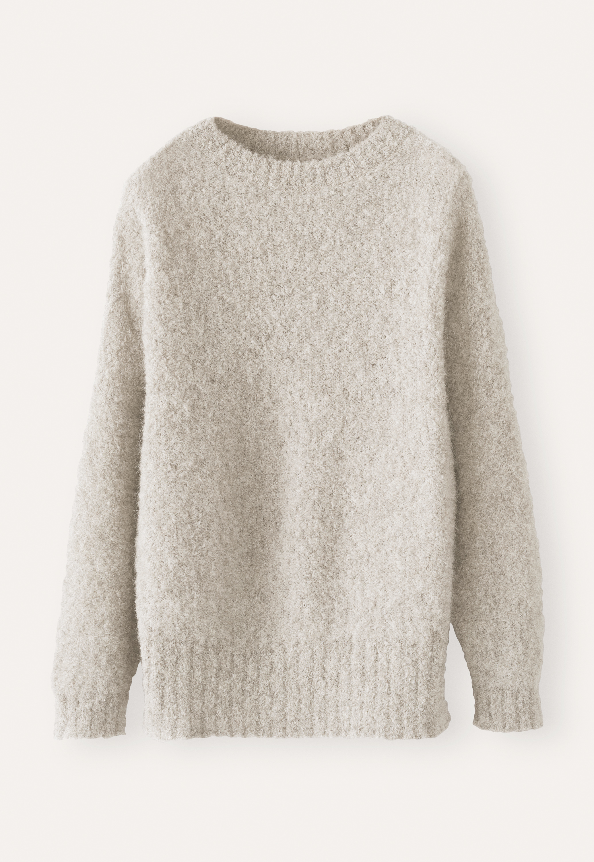 Poetry - Round-neck bouclé sweater