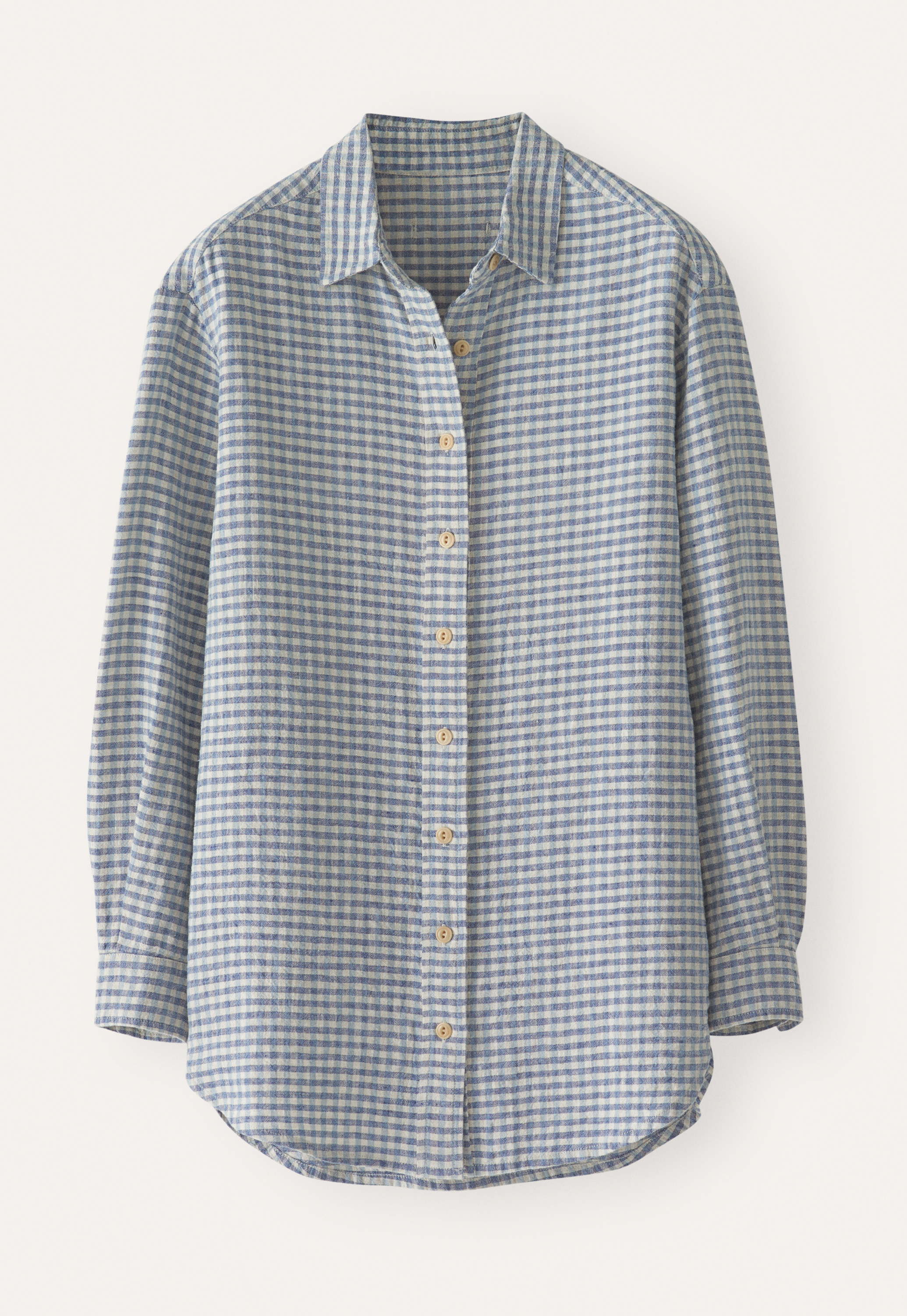トップス Phlannel Cotton Silk Gingham Check Shirt Vintage Checkered Button Down Shirt for Women Size 40 M, Red