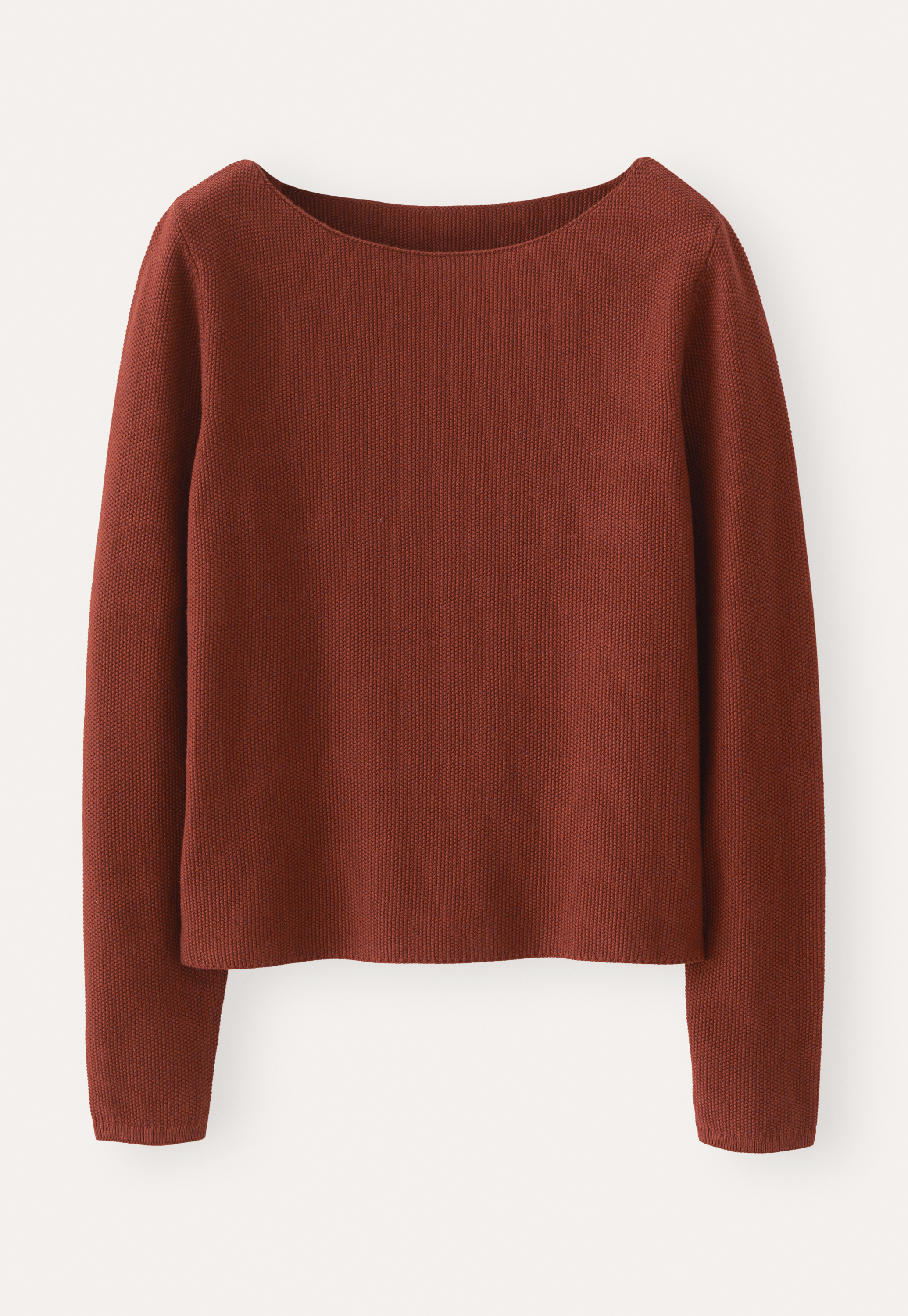 Poetry - Cotton boat-neck sweater