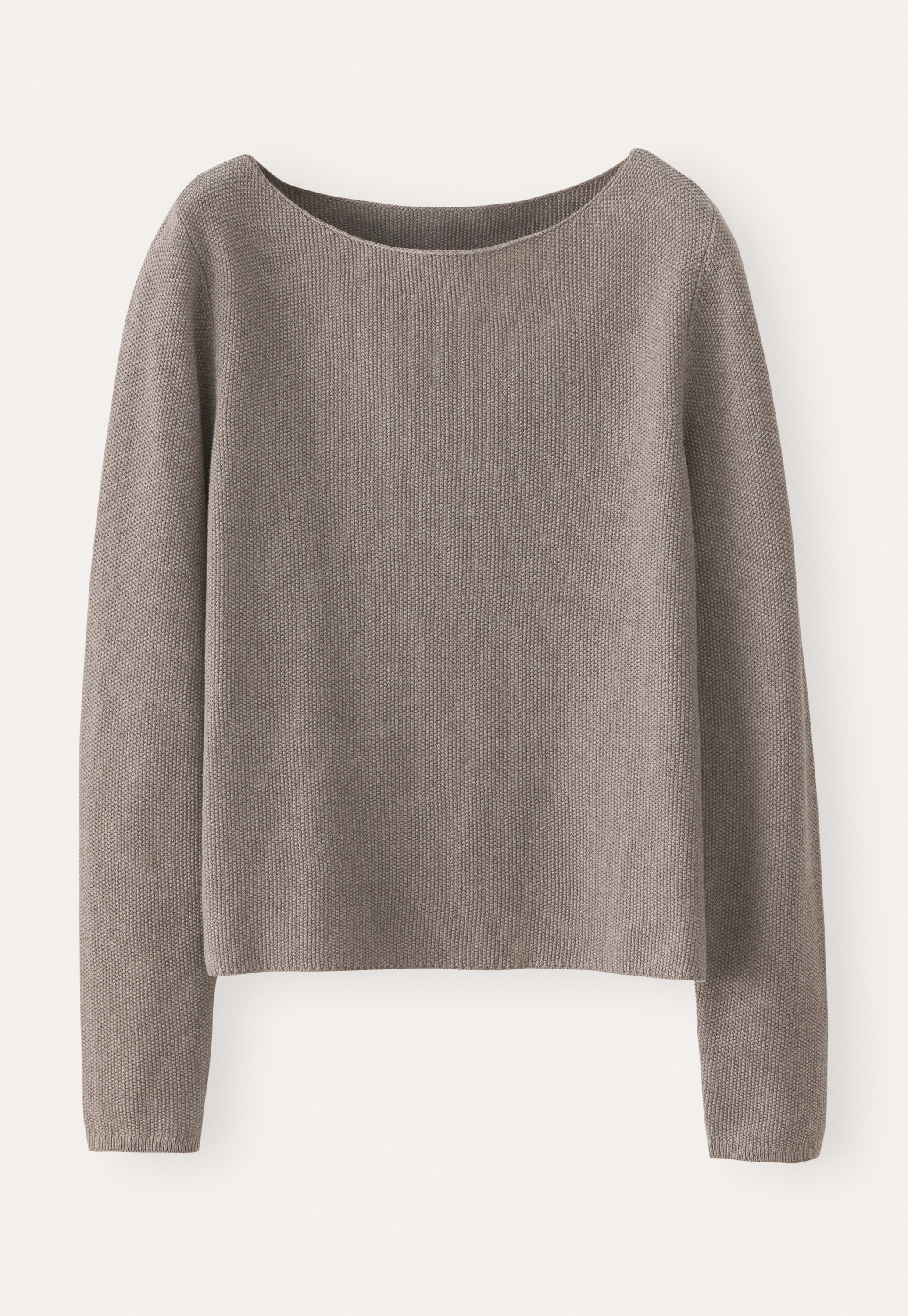 Poetry - Cotton boat-neck sweater